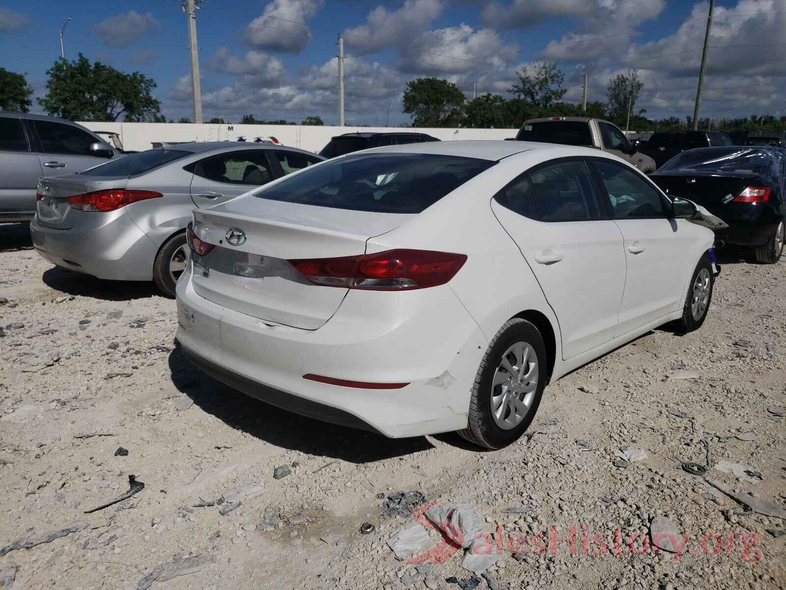 5NPD74LF1JH350200 2018 HYUNDAI ELANTRA