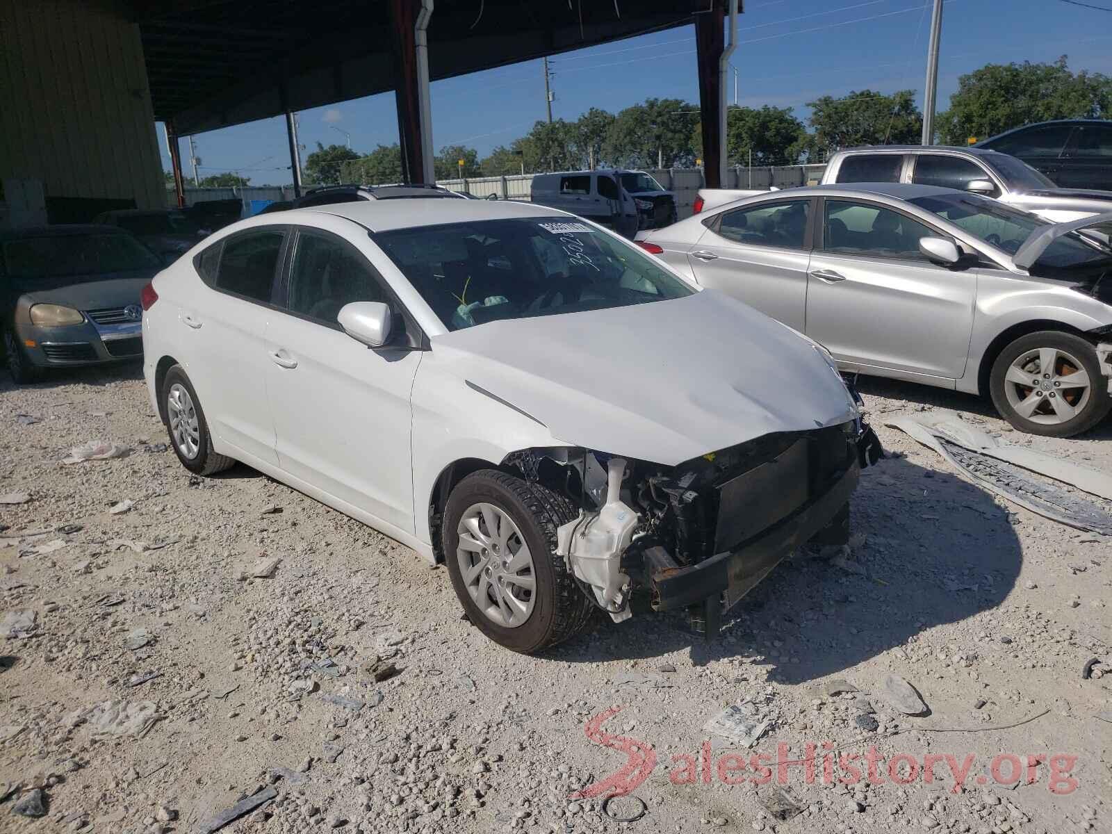 5NPD74LF1JH350200 2018 HYUNDAI ELANTRA