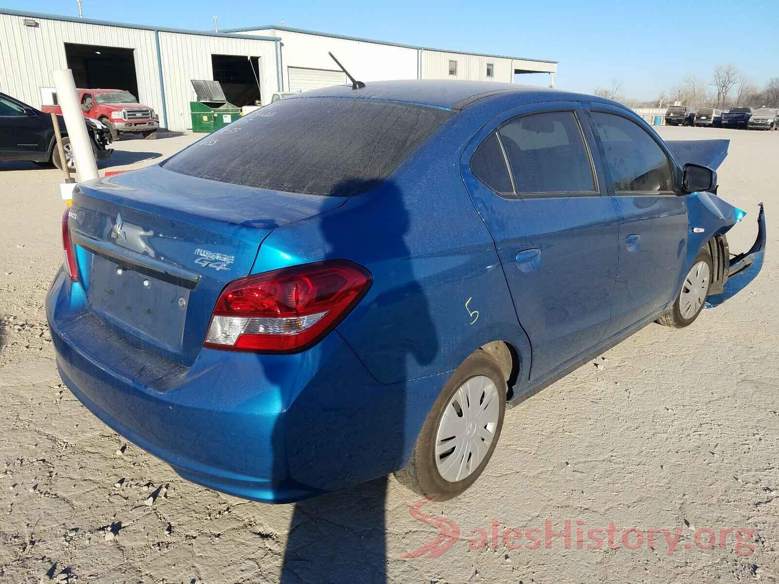 ML32F3FJ6KHF16155 2019 MITSUBISHI MIRAGE