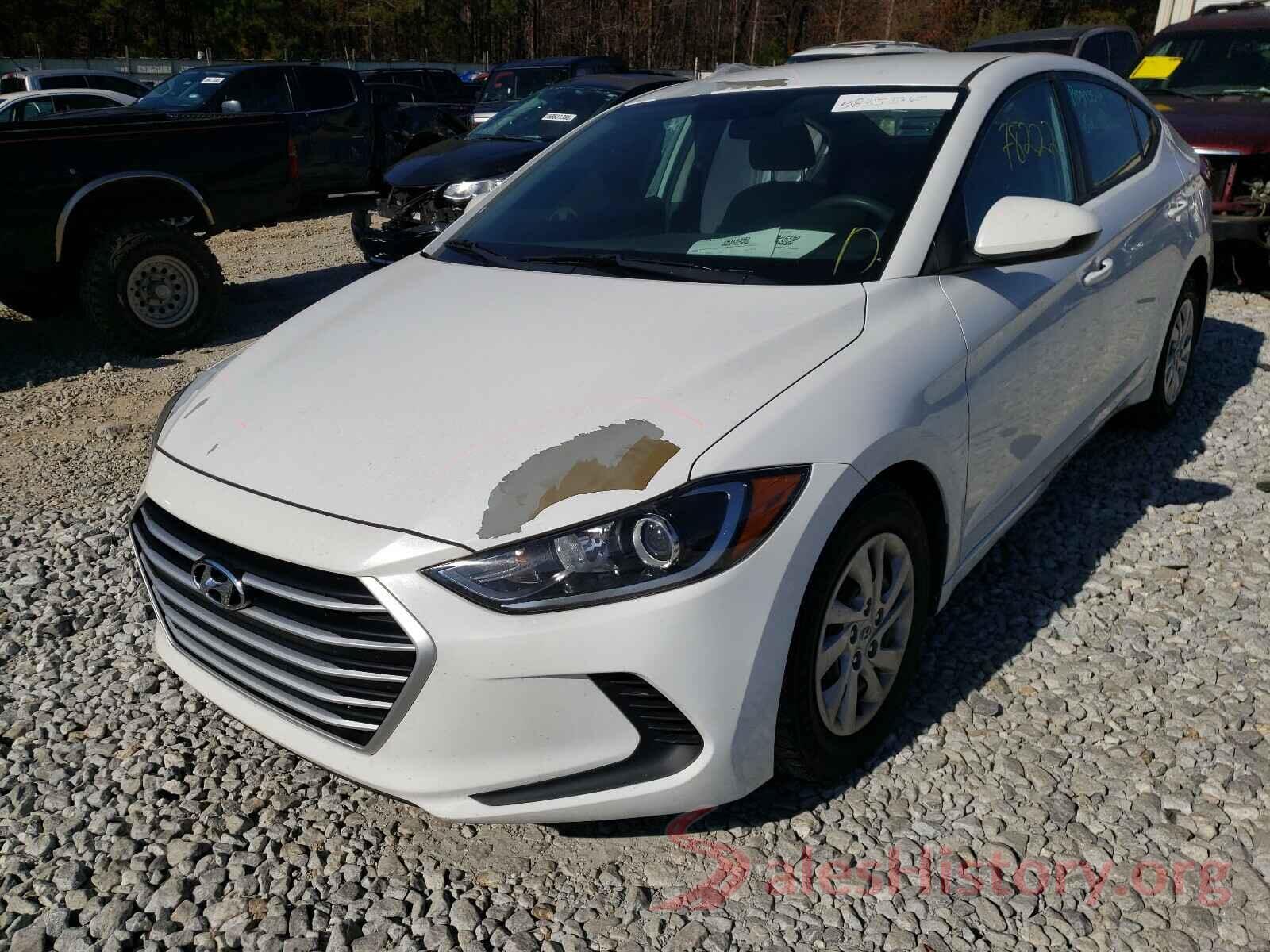 5NPD74LF1HH127665 2017 HYUNDAI ELANTRA