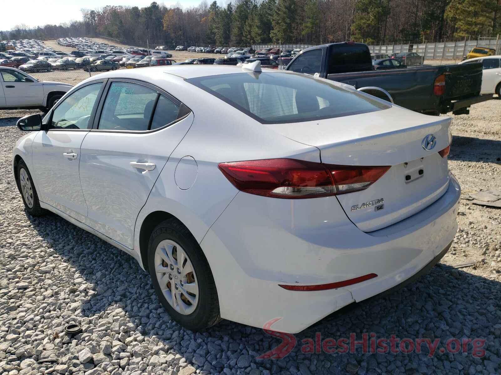 5NPD74LF1HH127665 2017 HYUNDAI ELANTRA