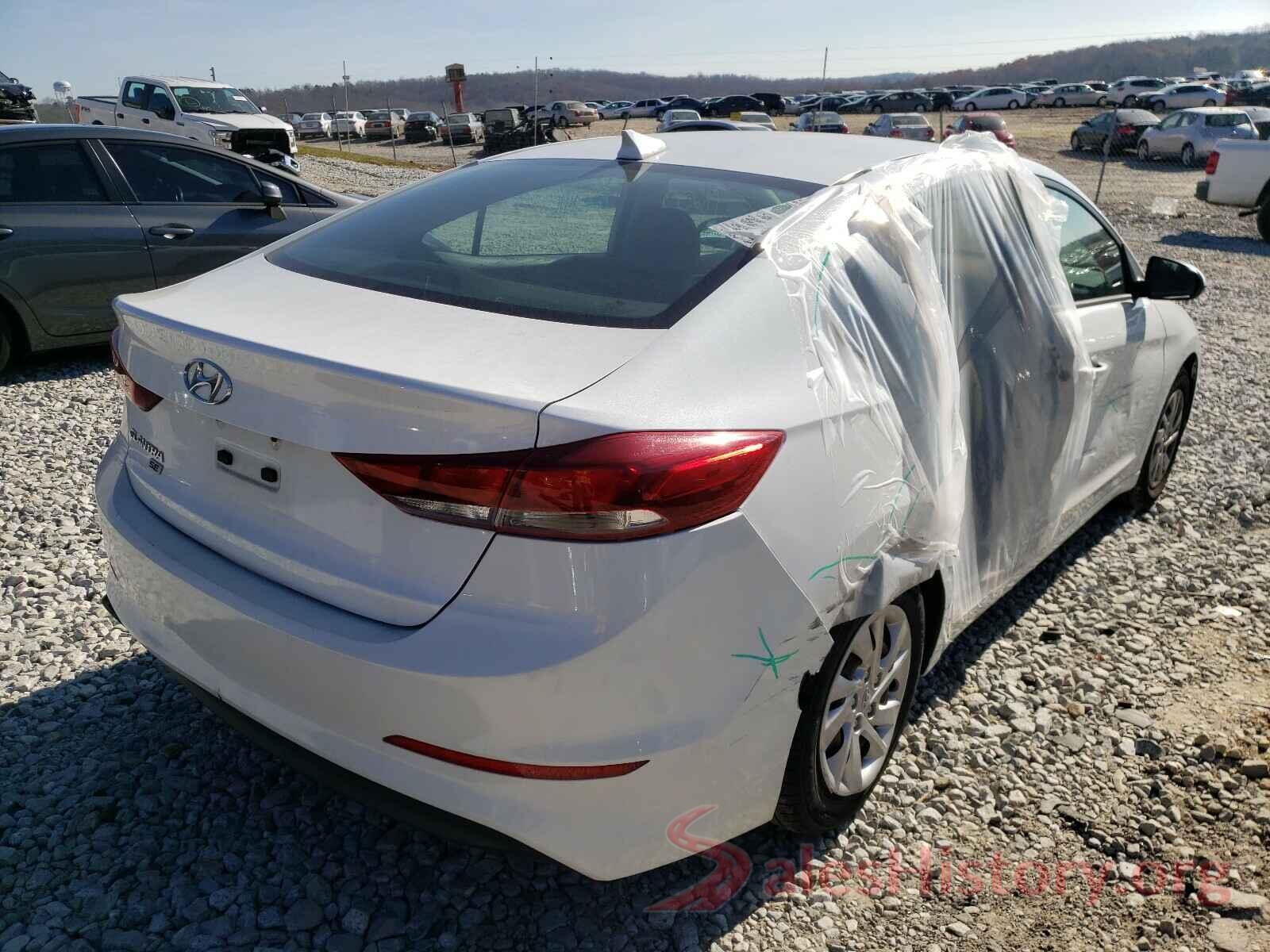 5NPD74LF1HH127665 2017 HYUNDAI ELANTRA