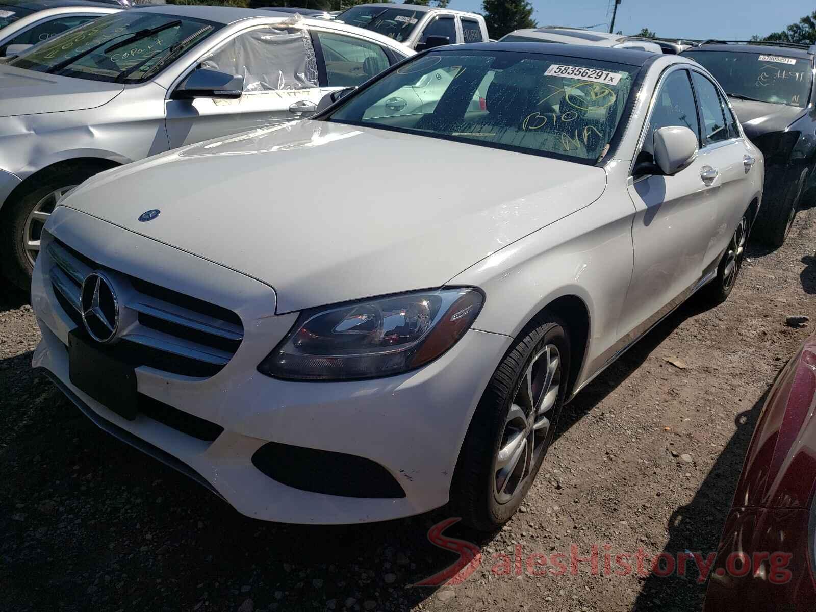 55SWF4KB1GU102996 2016 MERCEDES-BENZ C-CLASS