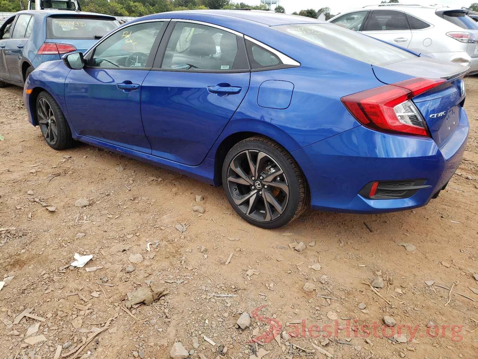 2HGFC2F81MH543385 2021 HONDA CIVIC