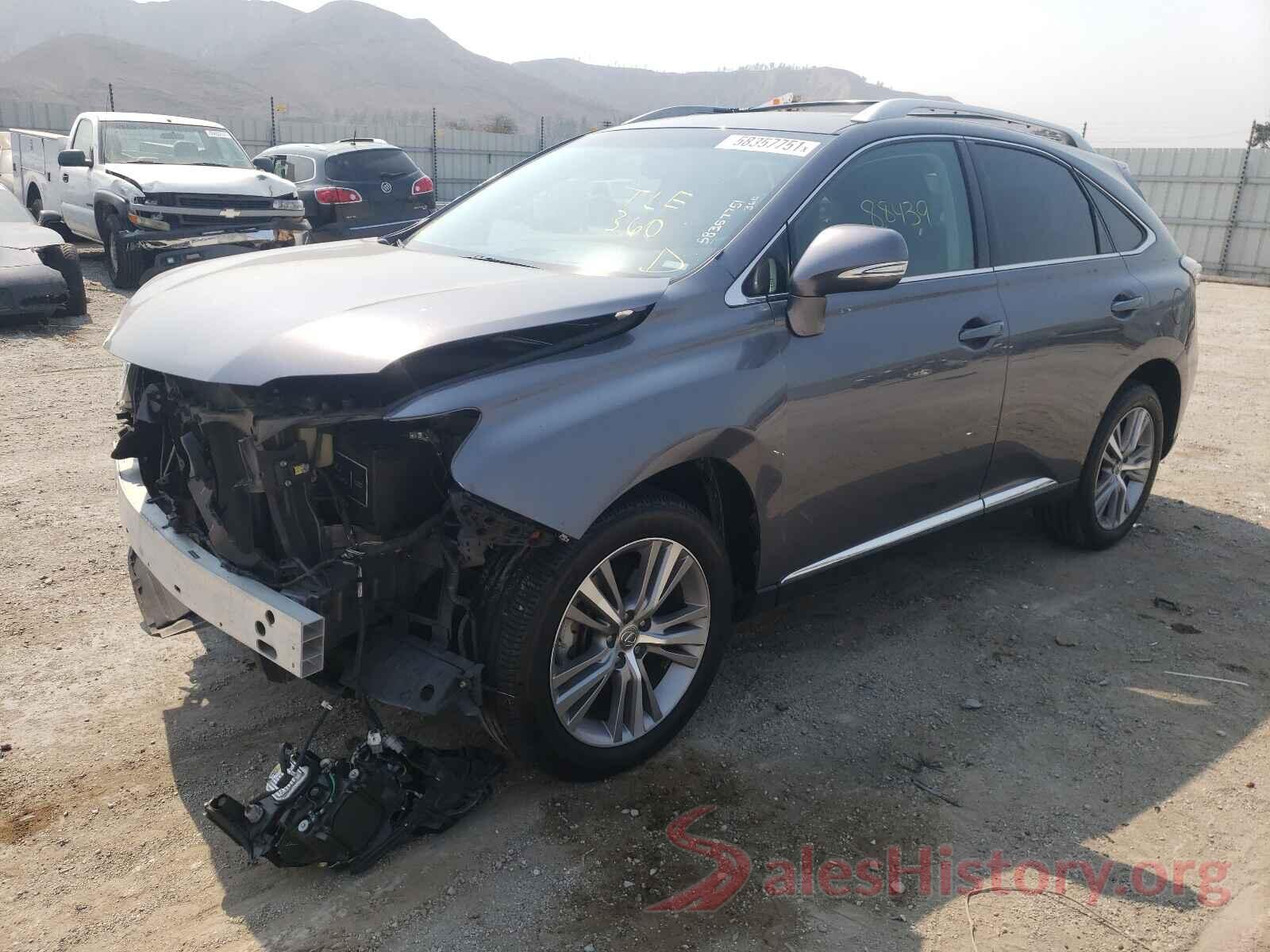 2T2BK1BA4FC280630 2015 LEXUS RX350