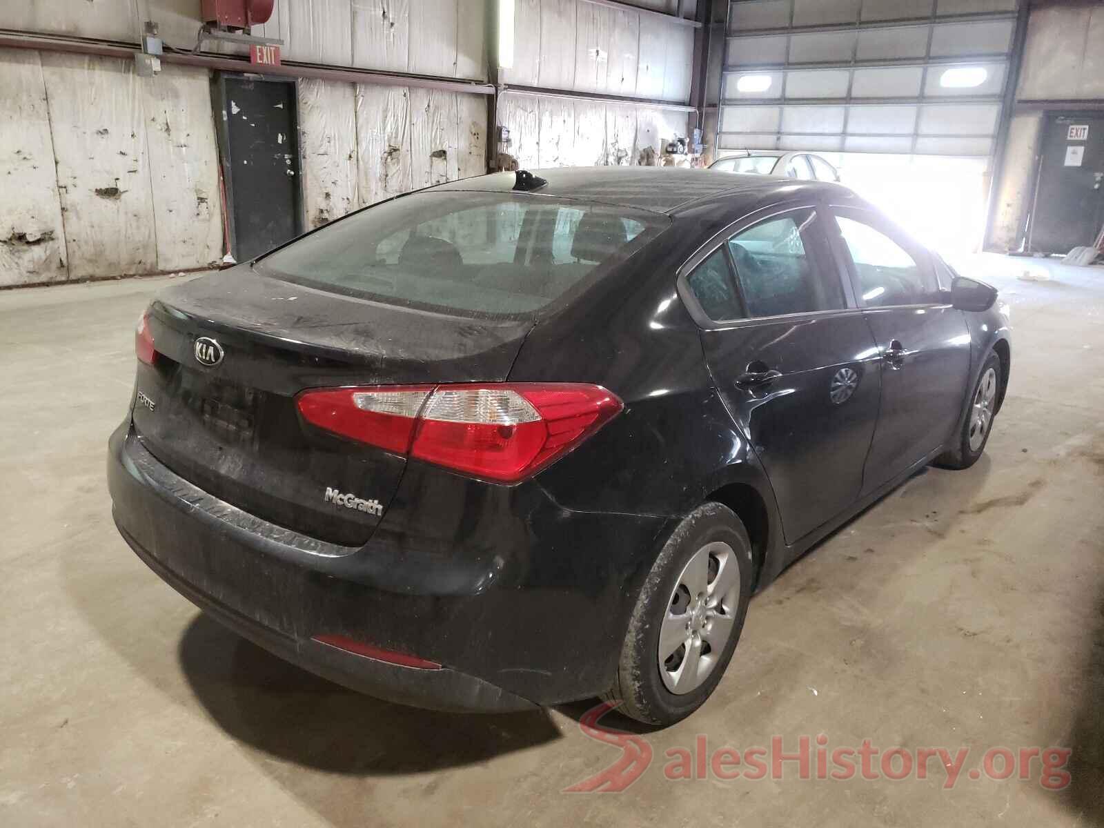 KNAFK4A64G5571595 2016 KIA FORTE