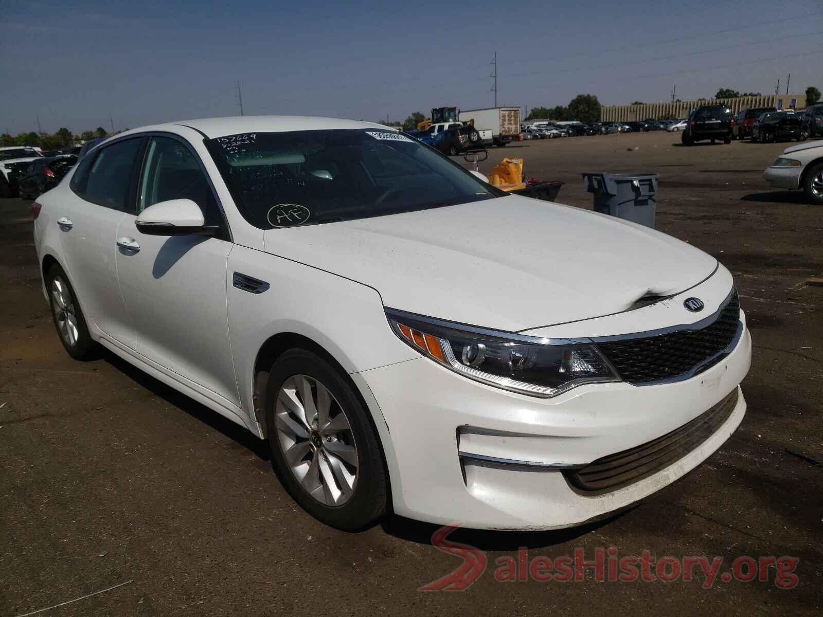 5XXGT4L37GG059543 2016 KIA OPTIMA