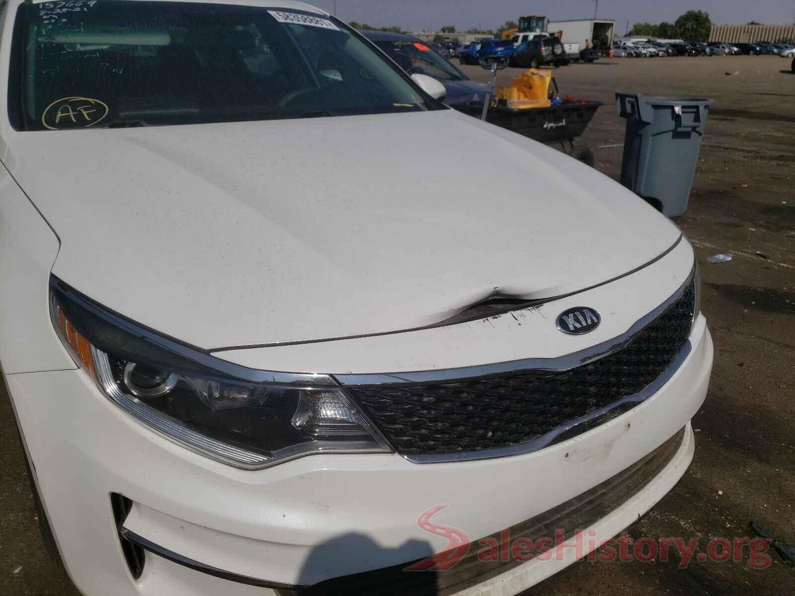 5XXGT4L37GG059543 2016 KIA OPTIMA