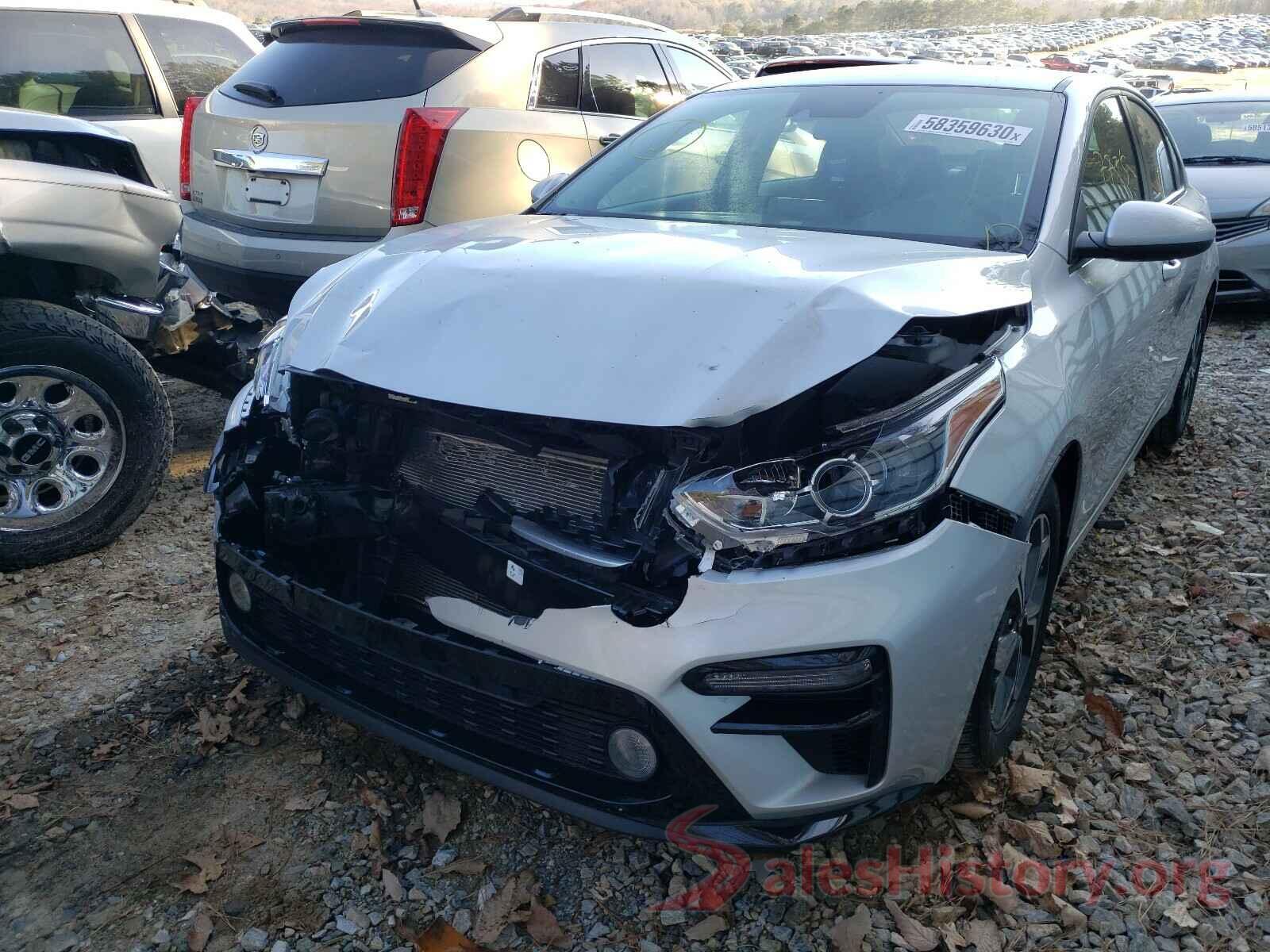 3KPF24AD9LE201484 2020 KIA FORTE