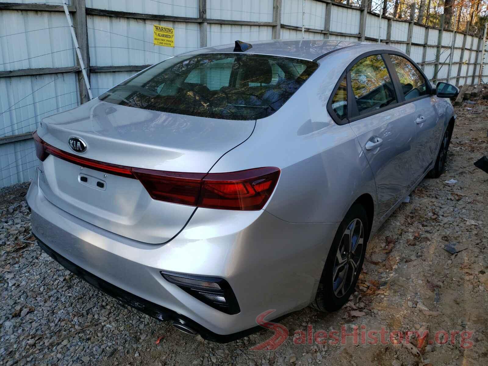 3KPF24AD9LE201484 2020 KIA FORTE