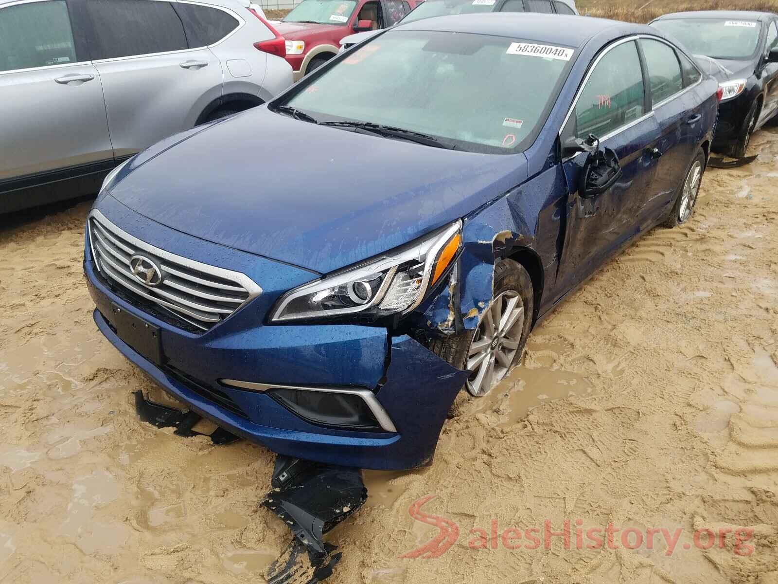 5NPE24AF5HH571069 2017 HYUNDAI SONATA