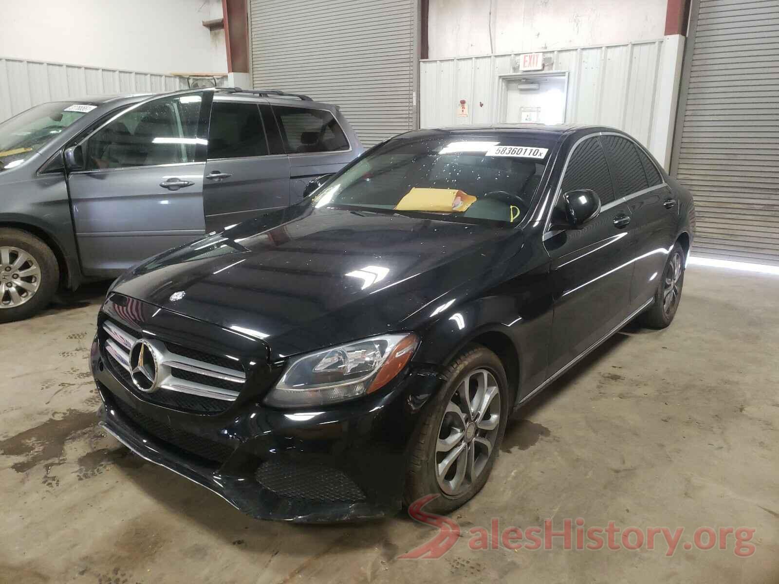 55SWF4KB3GU119041 2016 MERCEDES-BENZ C CLASS