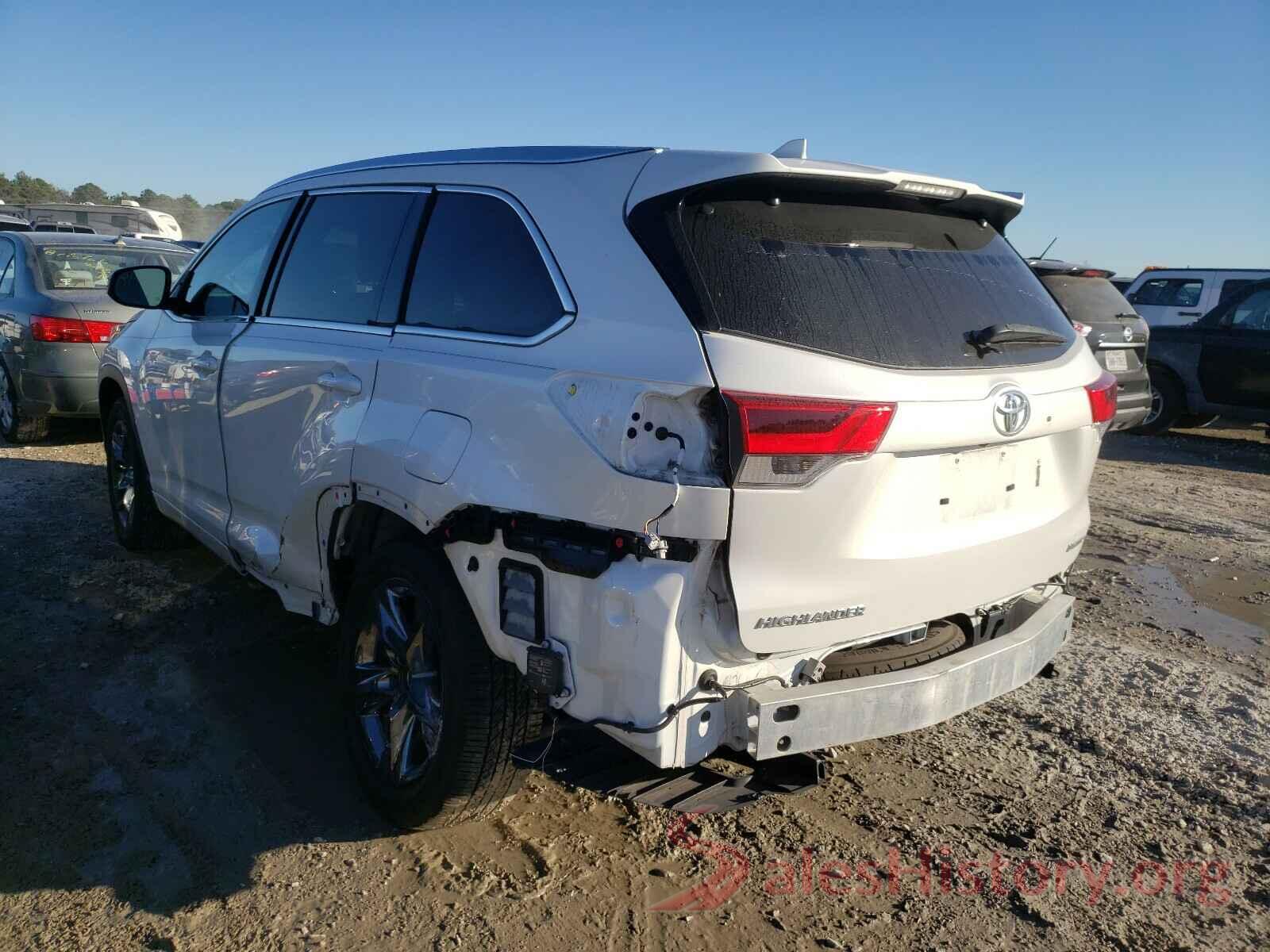 5TDYZRFH0HS205806 2017 TOYOTA HIGHLANDER