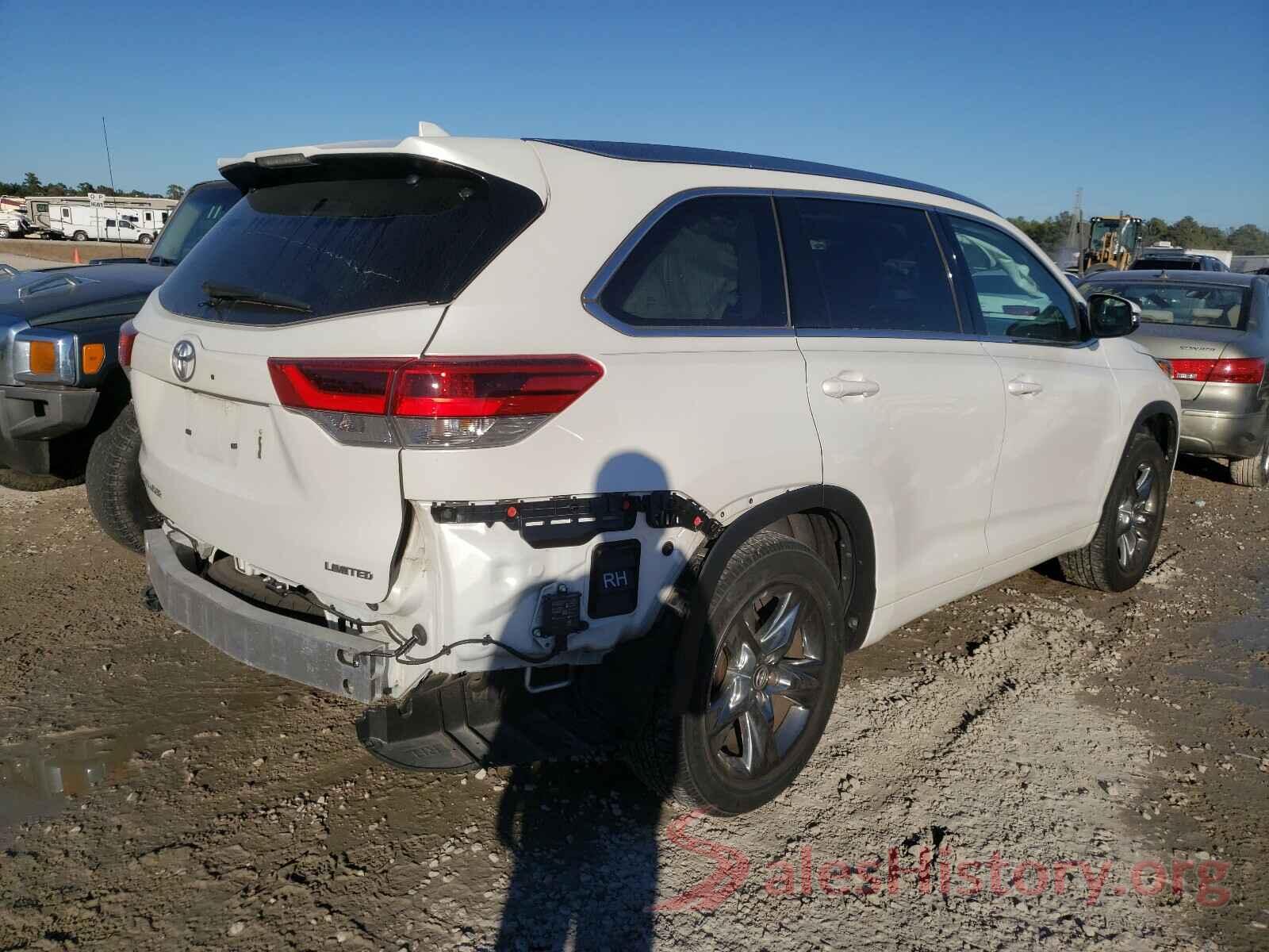 5TDYZRFH0HS205806 2017 TOYOTA HIGHLANDER