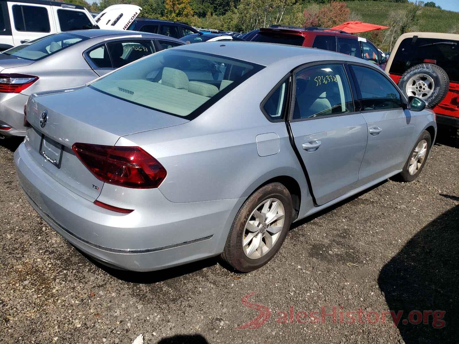 1VWAA7A3XJC012026 2018 VOLKSWAGEN PASSAT