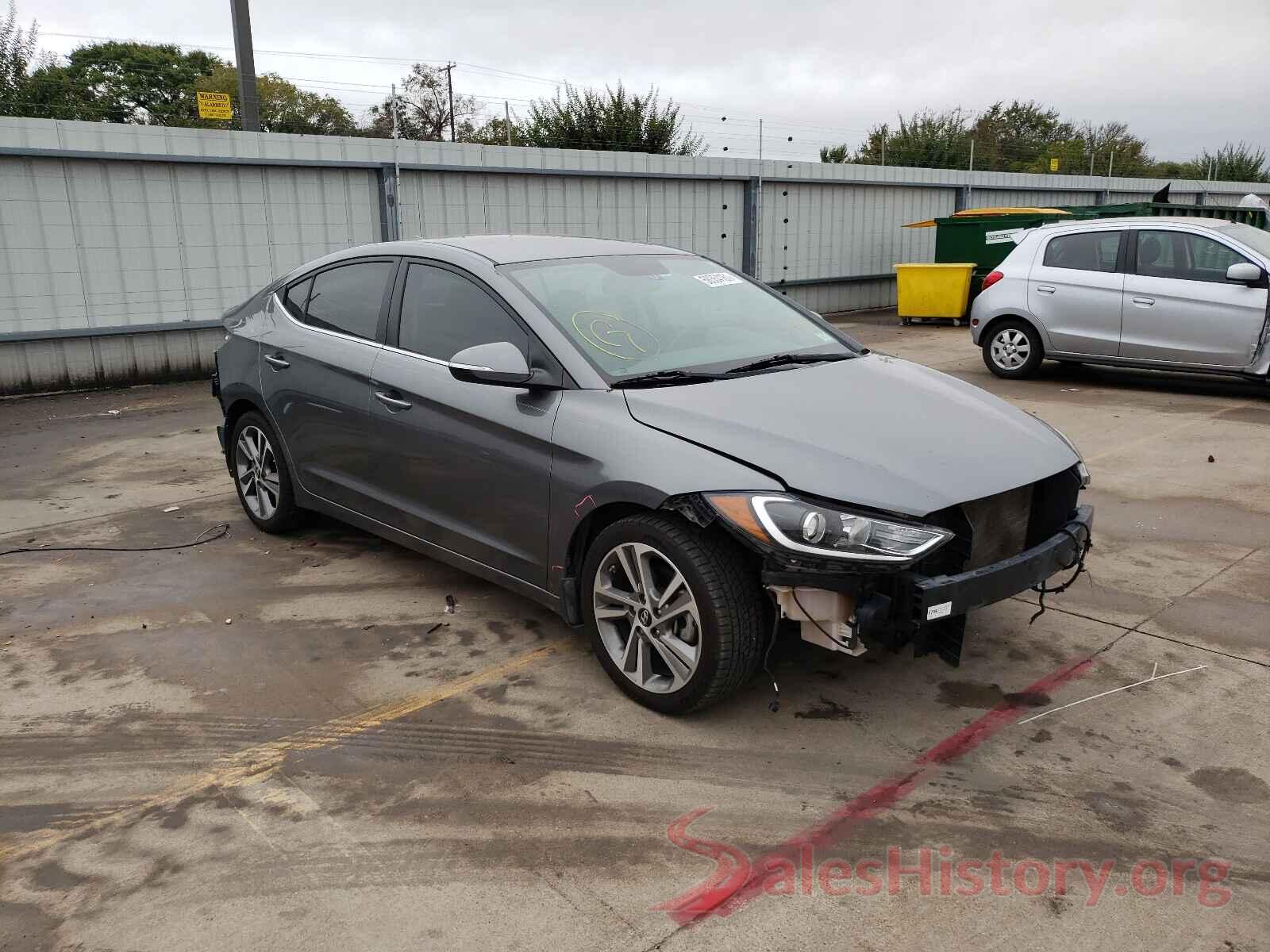 5NPD84LF4JH287235 2018 HYUNDAI ELANTRA