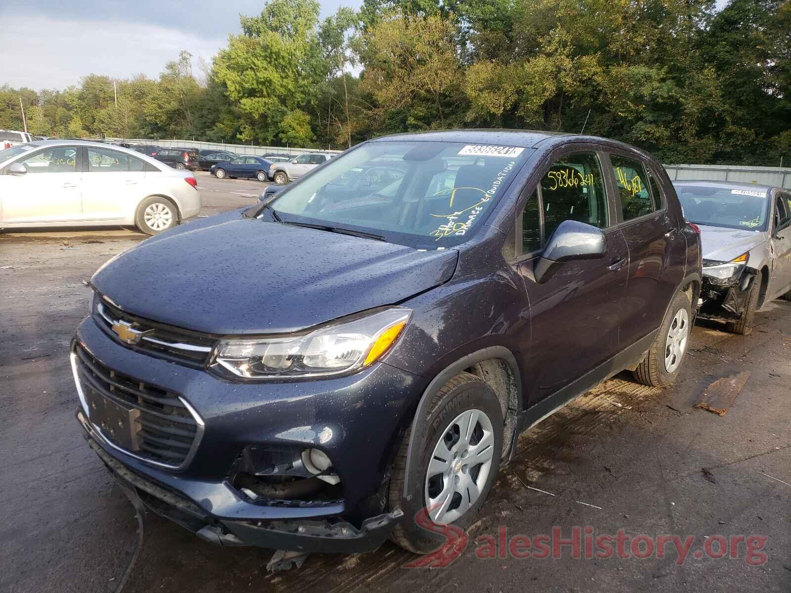 3GNCJKSB0JL228256 2018 CHEVROLET TRAX