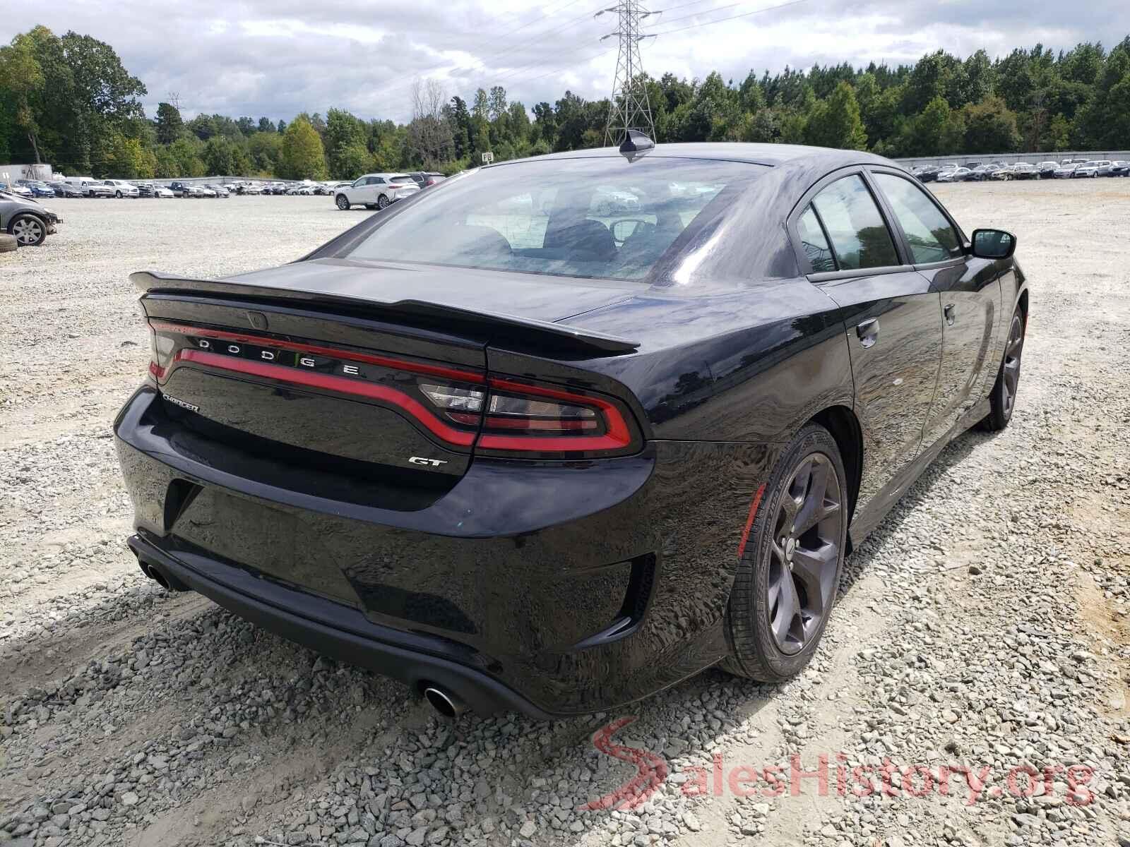 2C3CDXHG8KH597431 2019 DODGE CHARGER