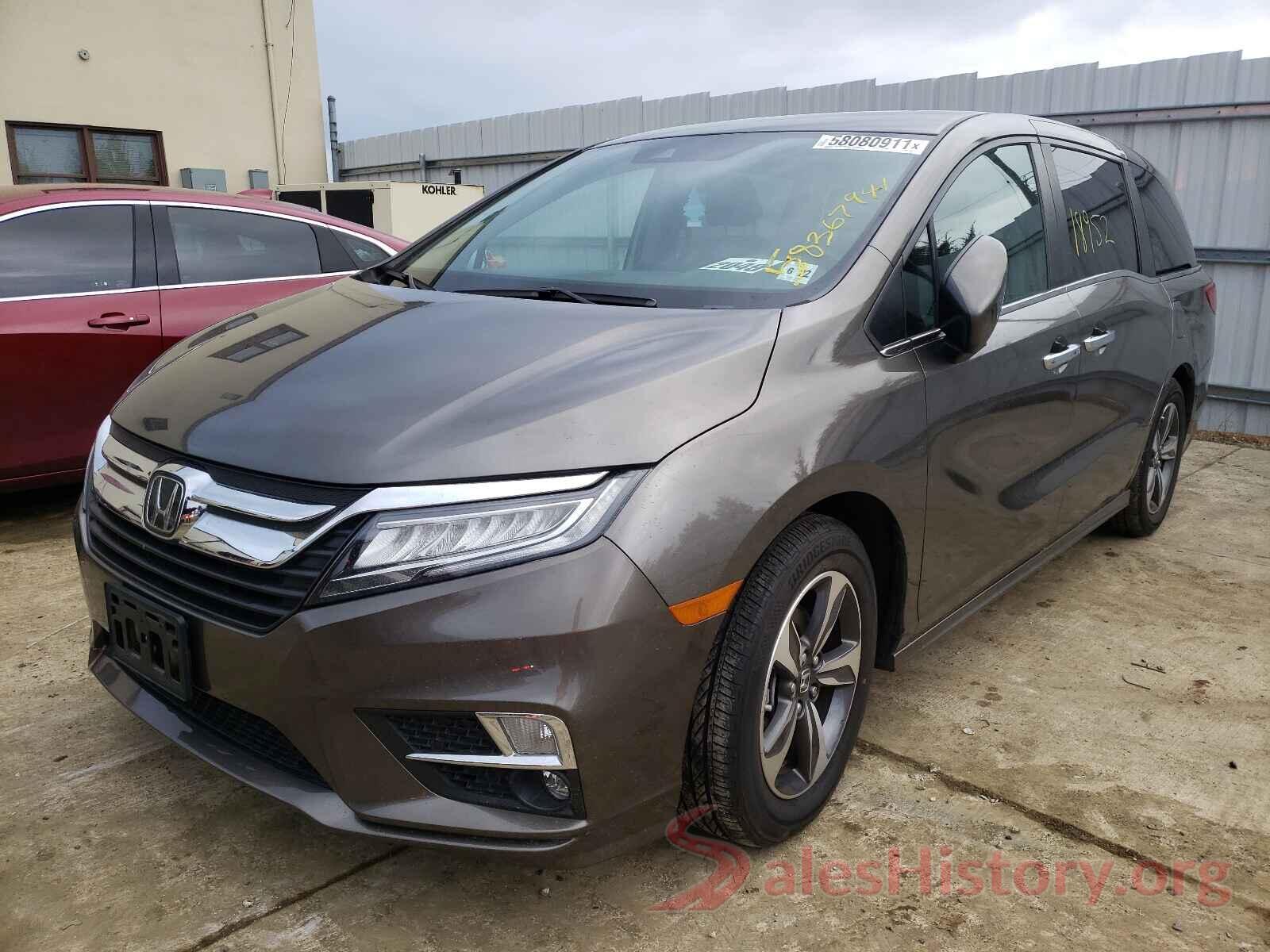 5FNRL6H88JB004098 2018 HONDA ODYSSEY