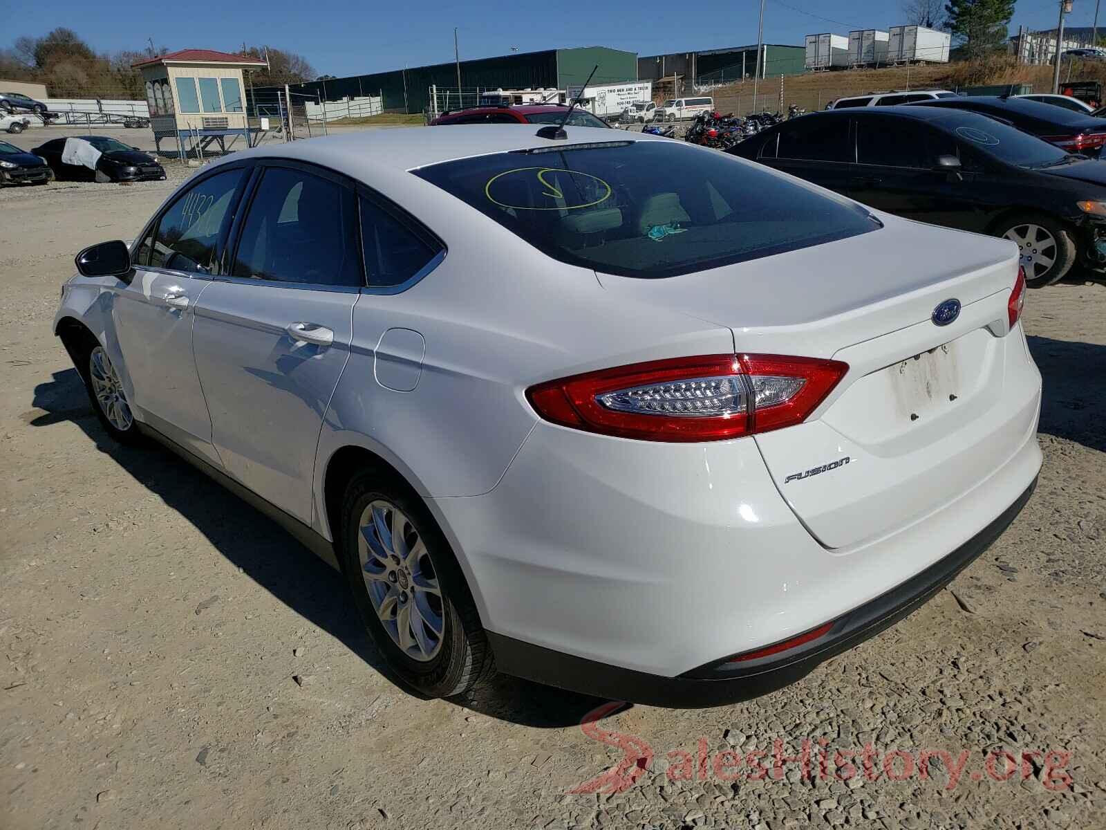 3FA6P0G7XGR398469 2016 FORD FUSION