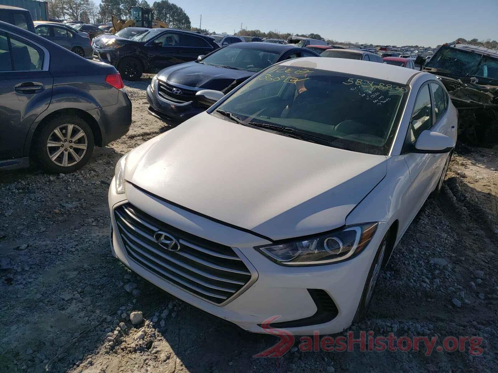 5NPD74LF0HH207930 2017 HYUNDAI ELANTRA