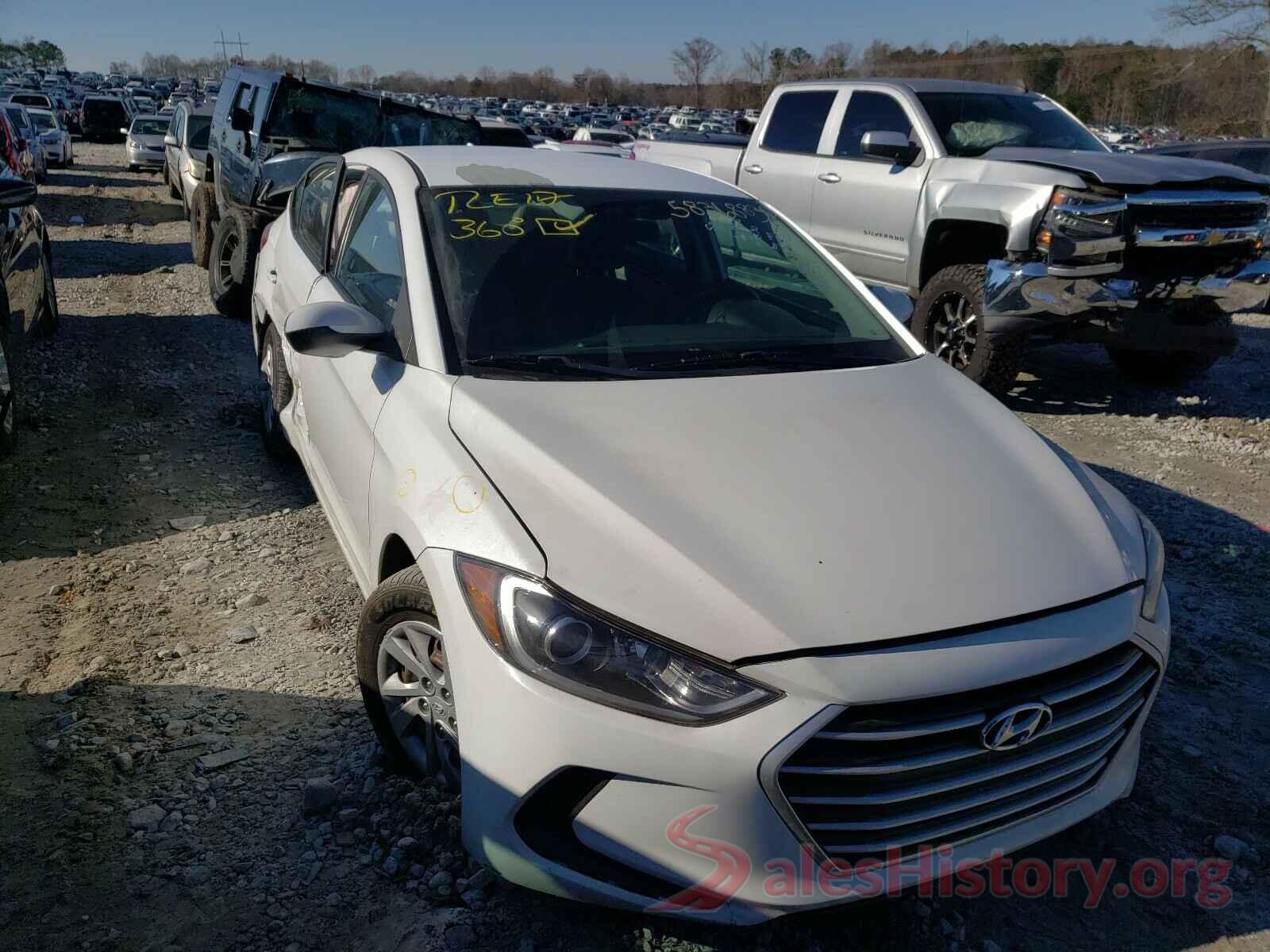 5NPD74LF0HH207930 2017 HYUNDAI ELANTRA