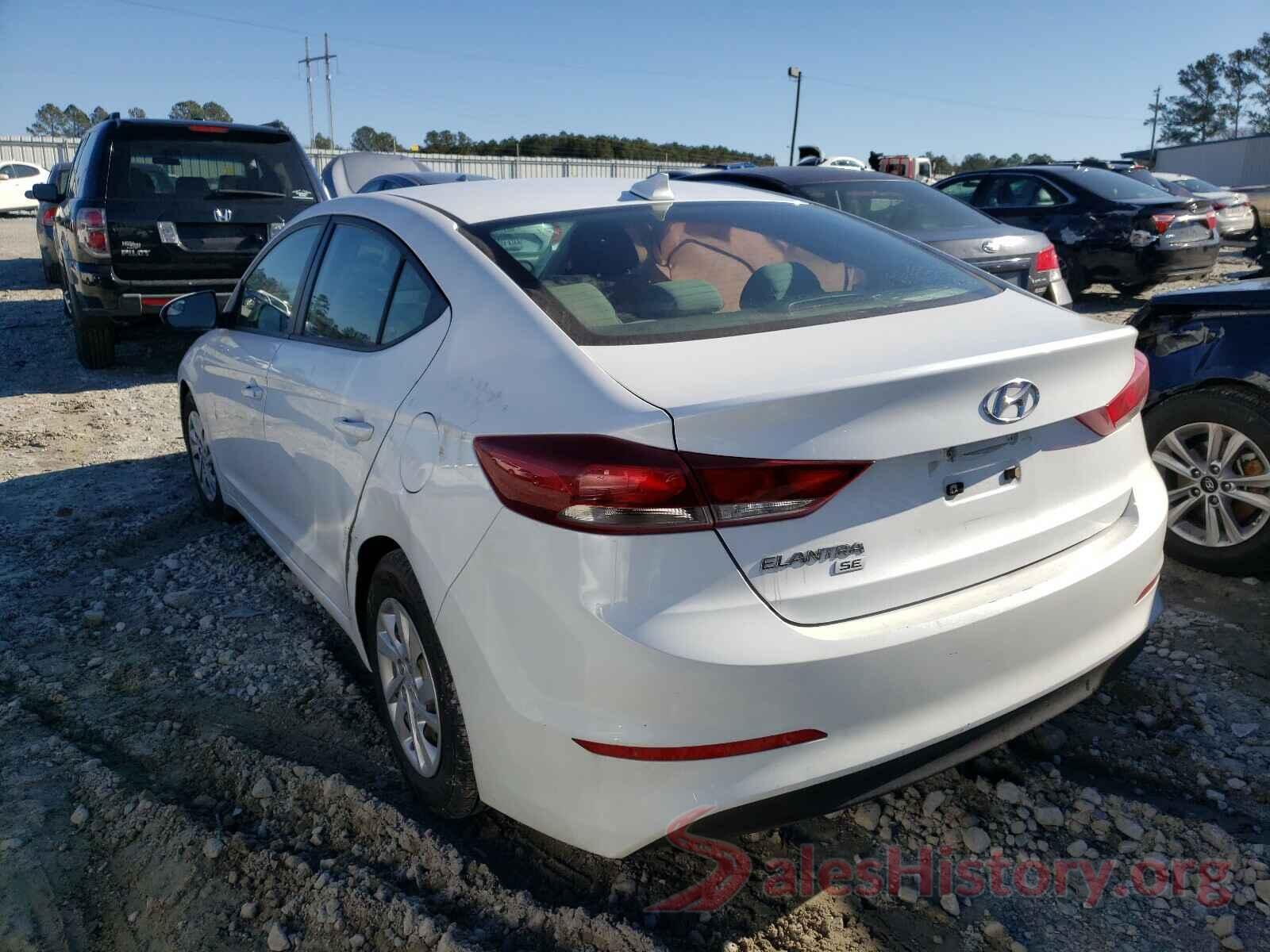 5NPD74LF0HH207930 2017 HYUNDAI ELANTRA