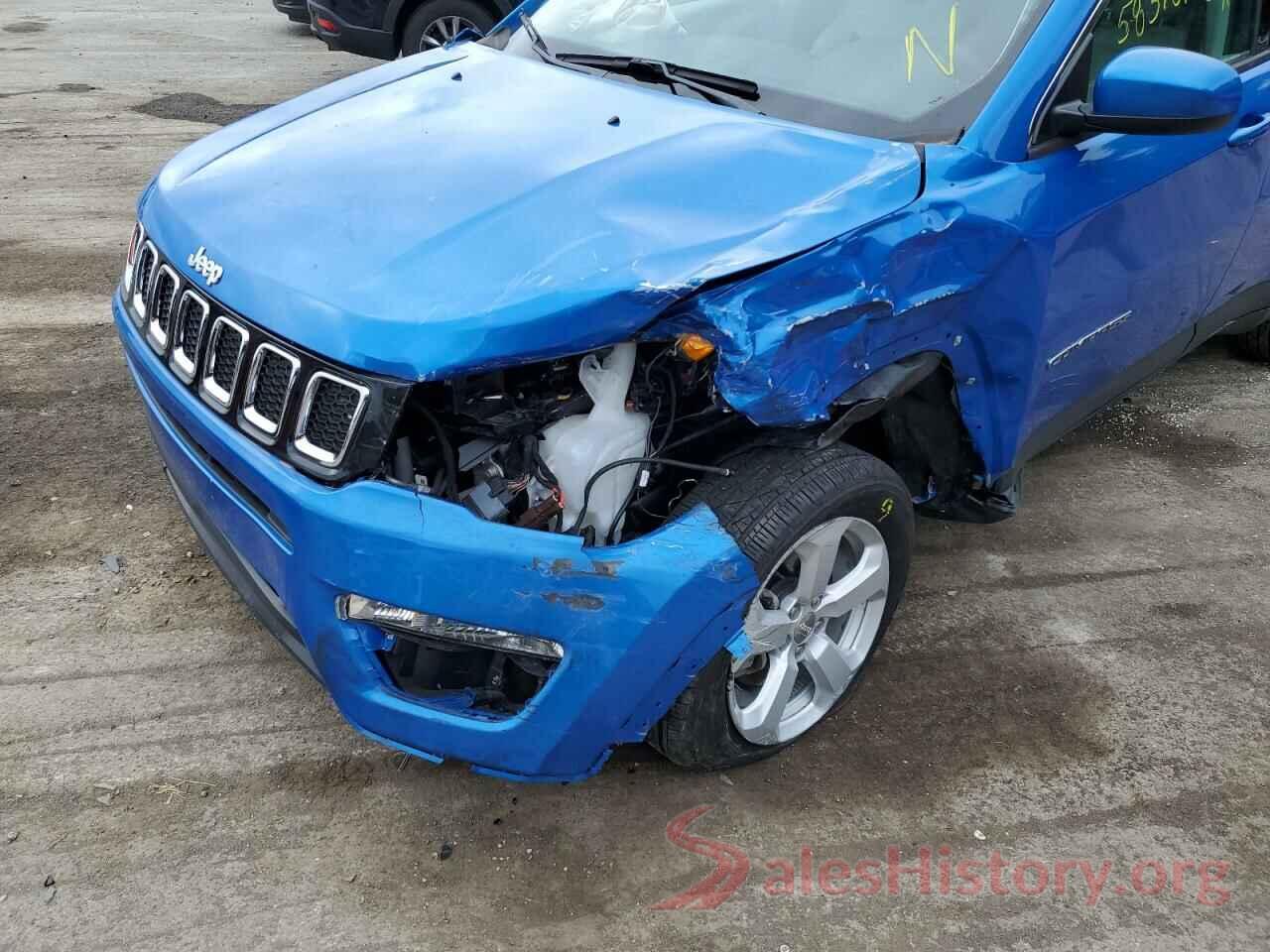 3C4NJDBB1MT520550 2021 JEEP COMPASS