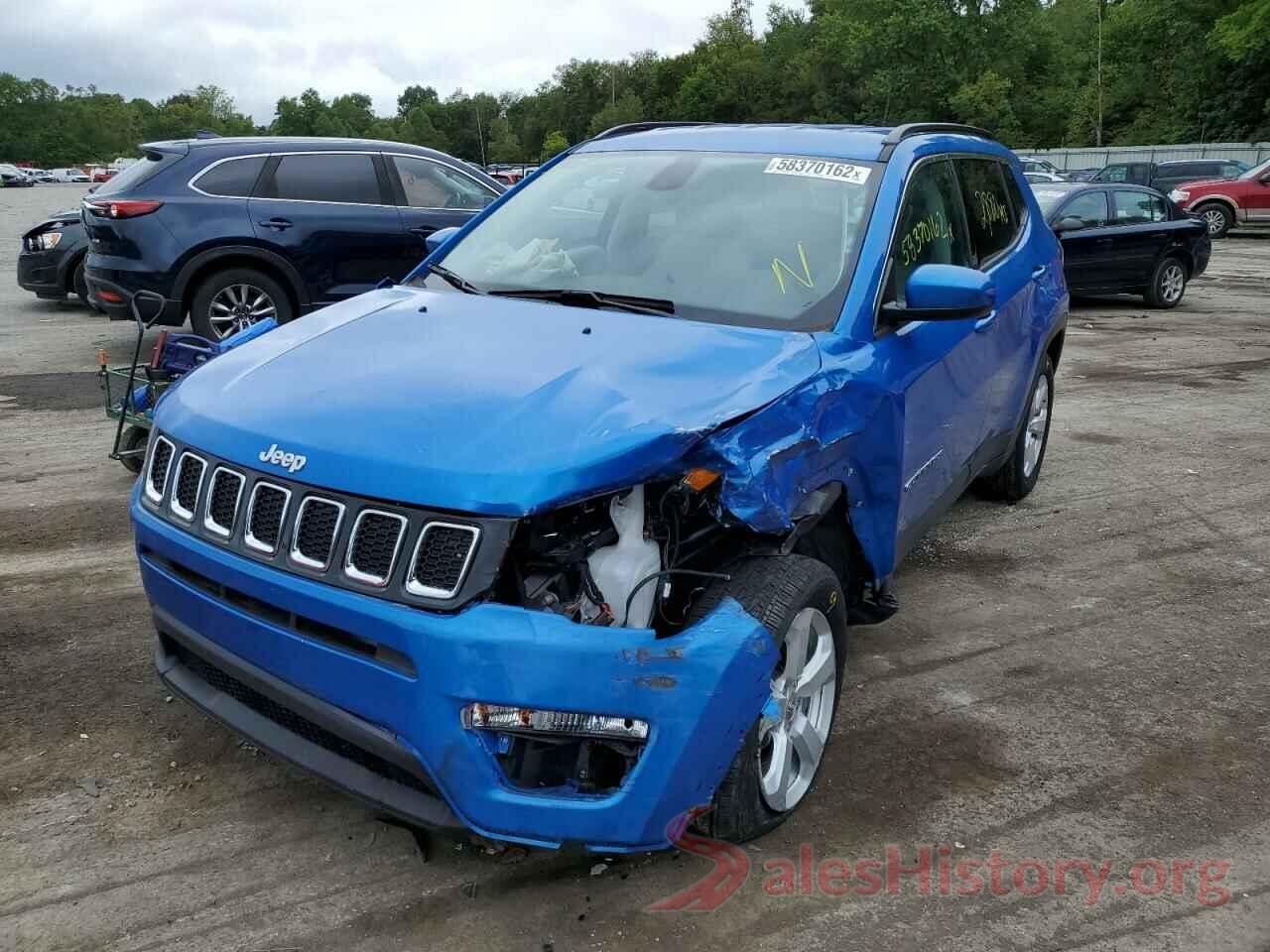 3C4NJDBB1MT520550 2021 JEEP COMPASS