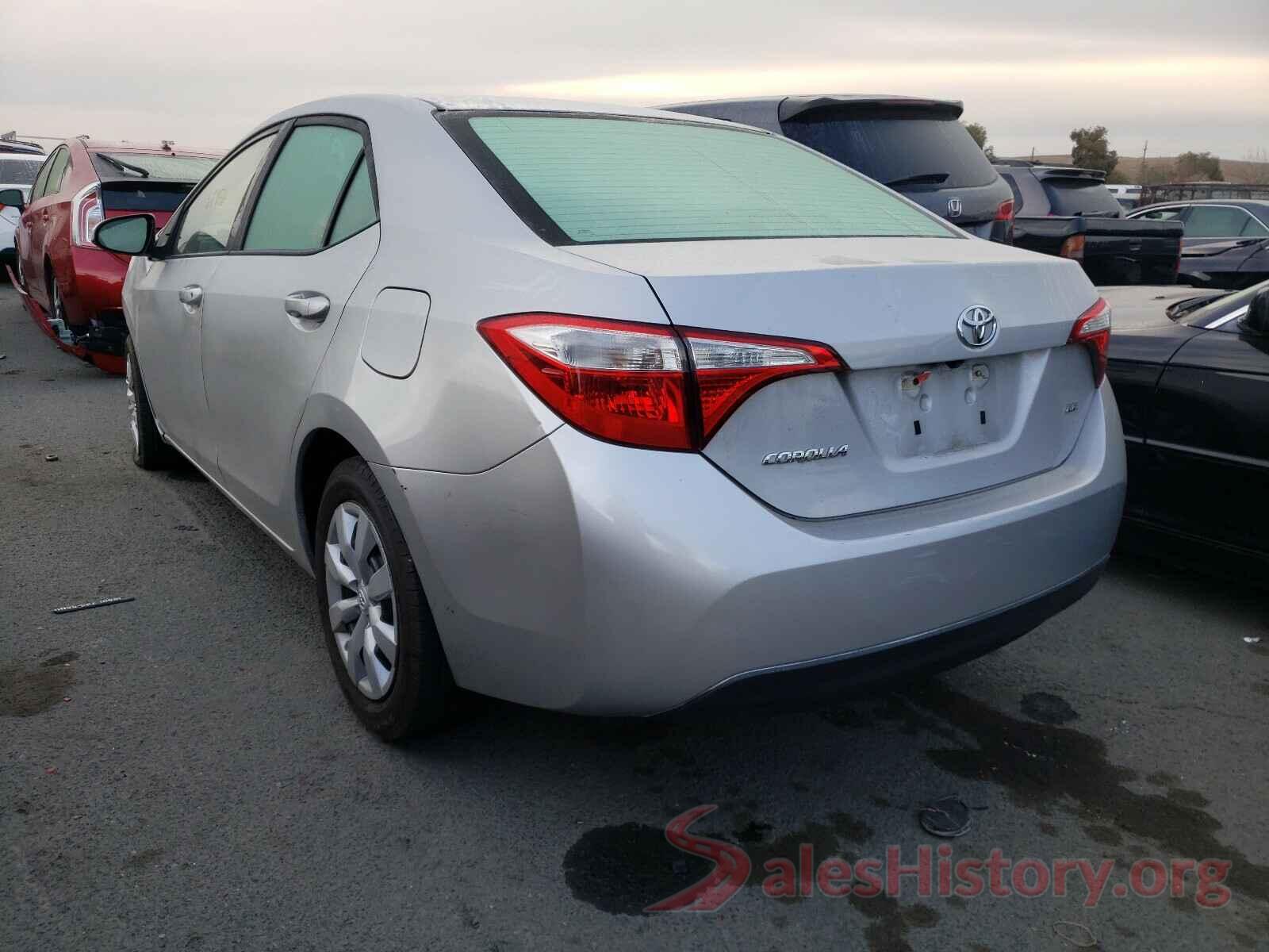 5YFBURHE5GP537058 2016 TOYOTA COROLLA