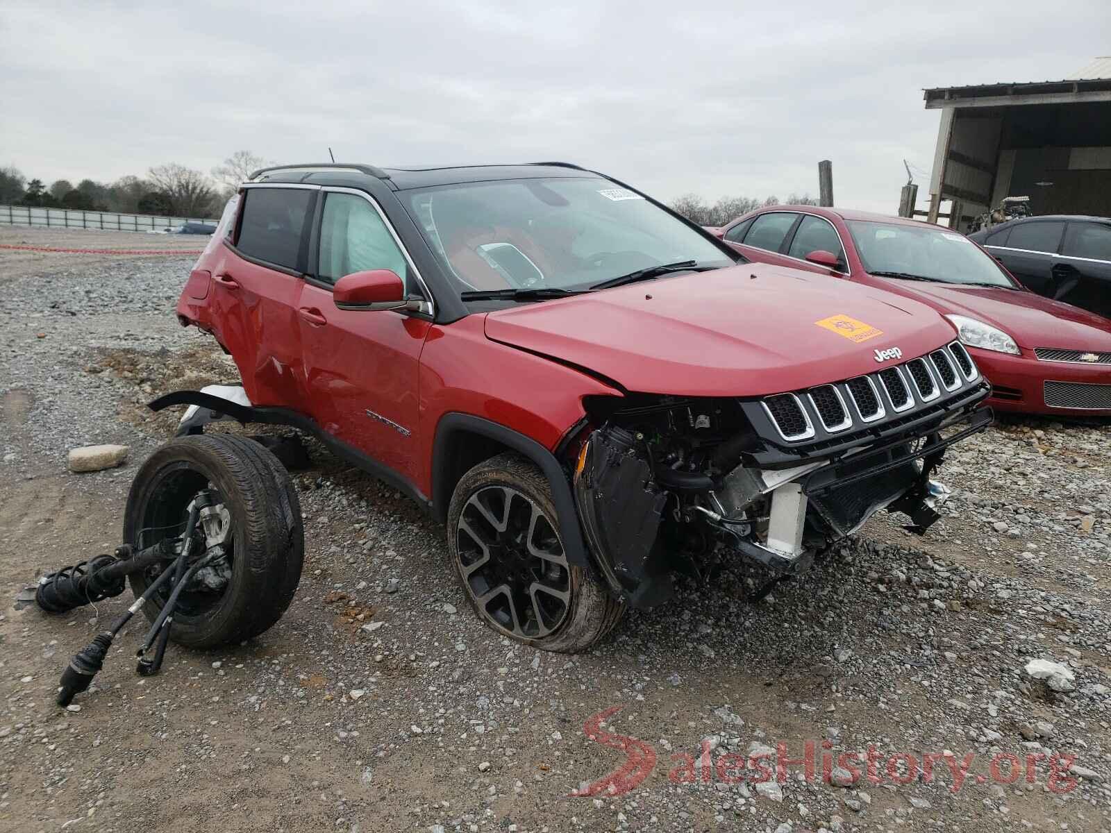 3C4NJDCBXHT672850 2017 JEEP COMPASS