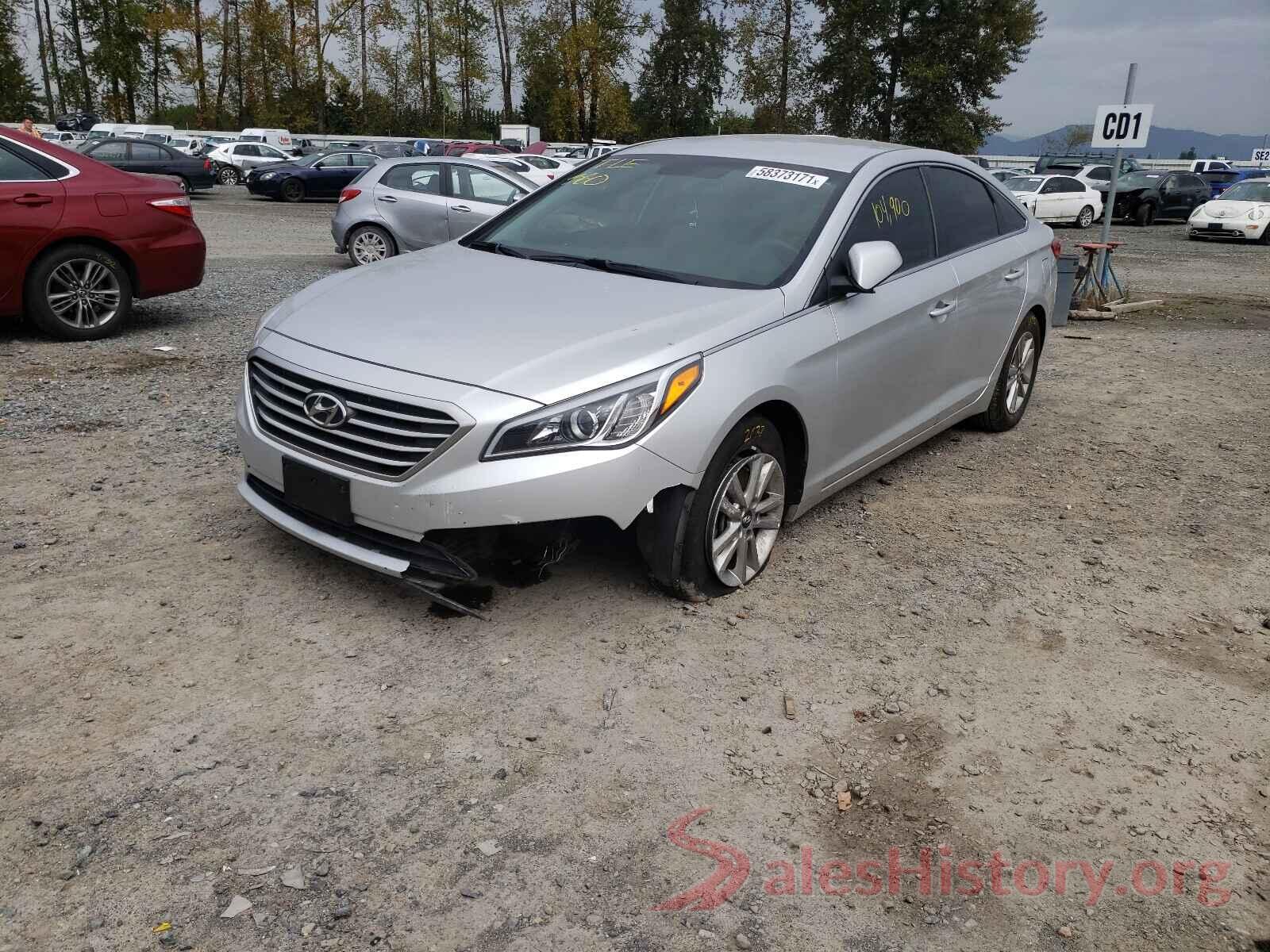 5NPE24AF5GH360193 2016 HYUNDAI SONATA