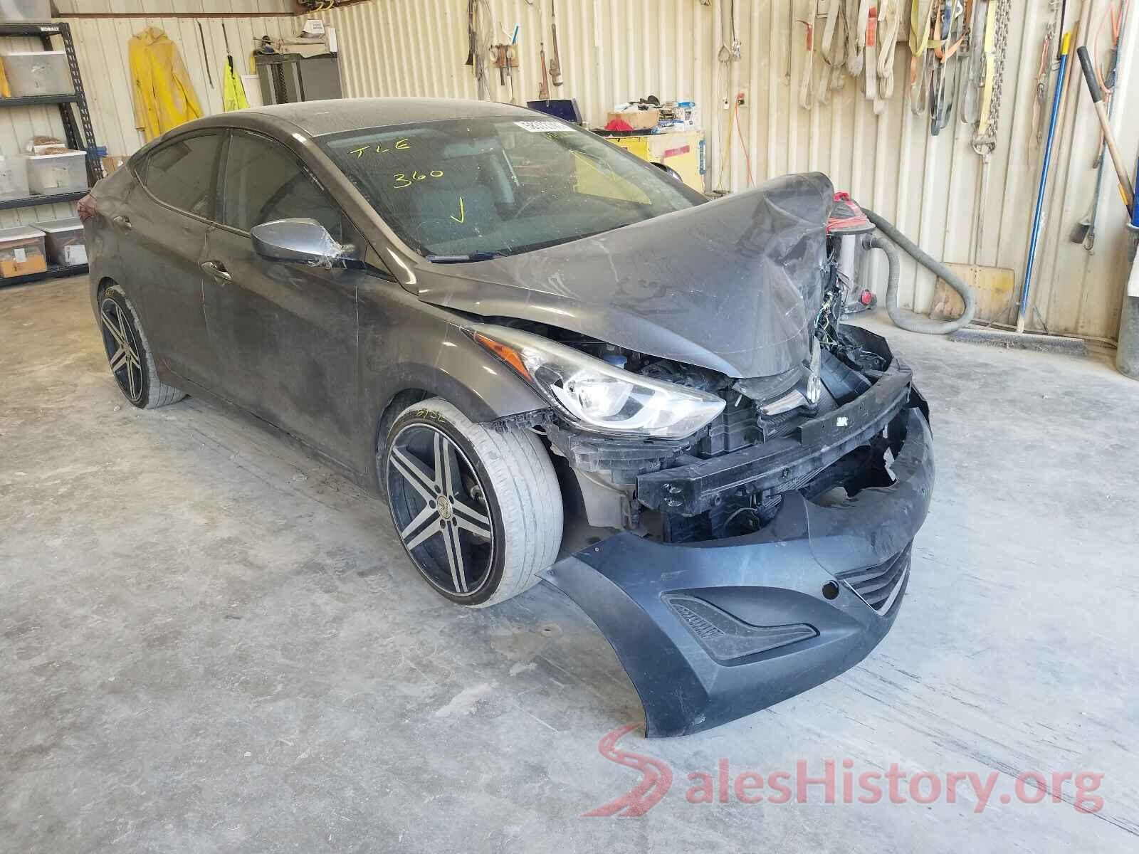 KMHDH4AE3GU632923 2016 HYUNDAI ELANTRA