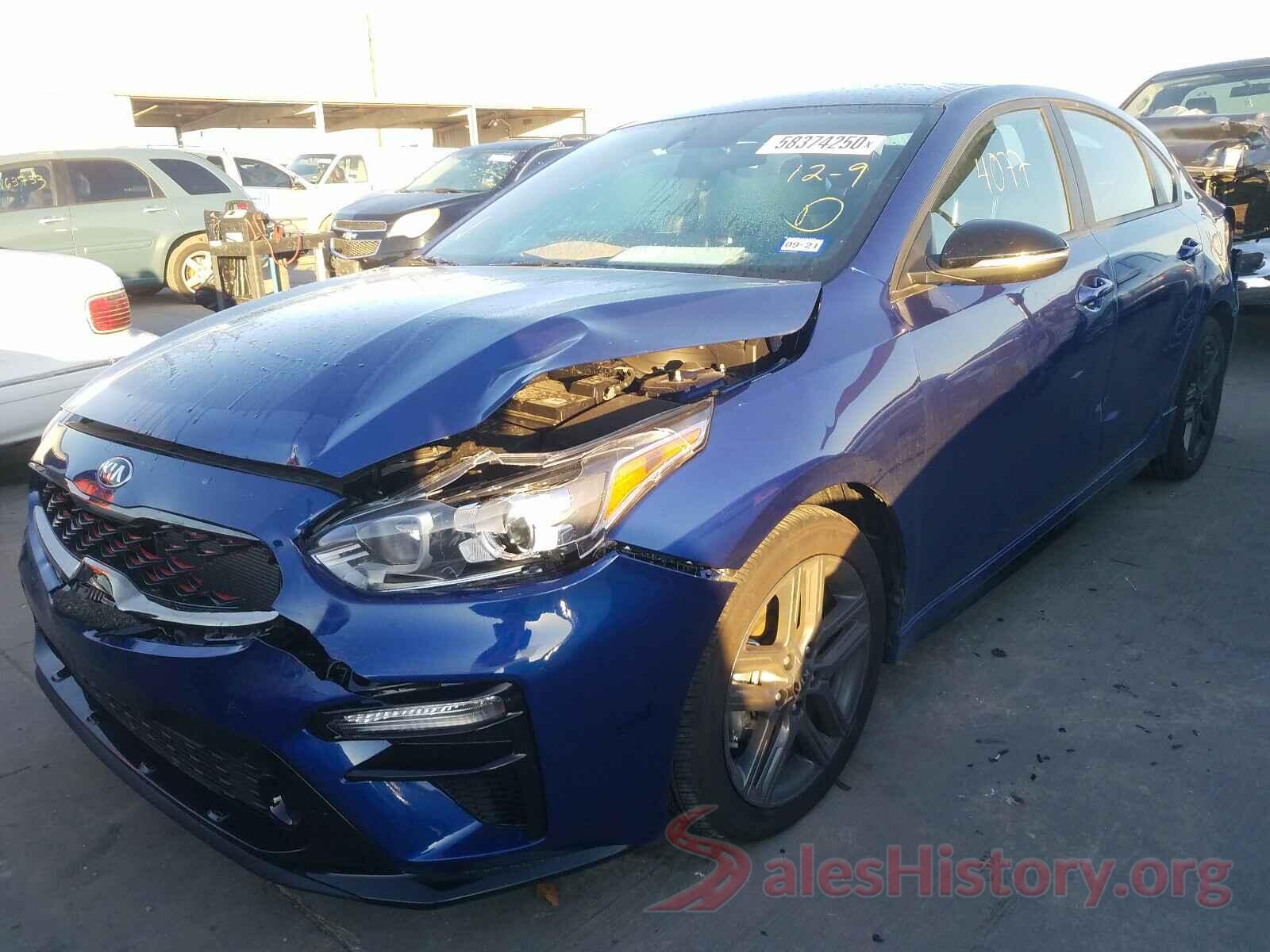 3KPF34AD1LE260381 2020 KIA FORTE