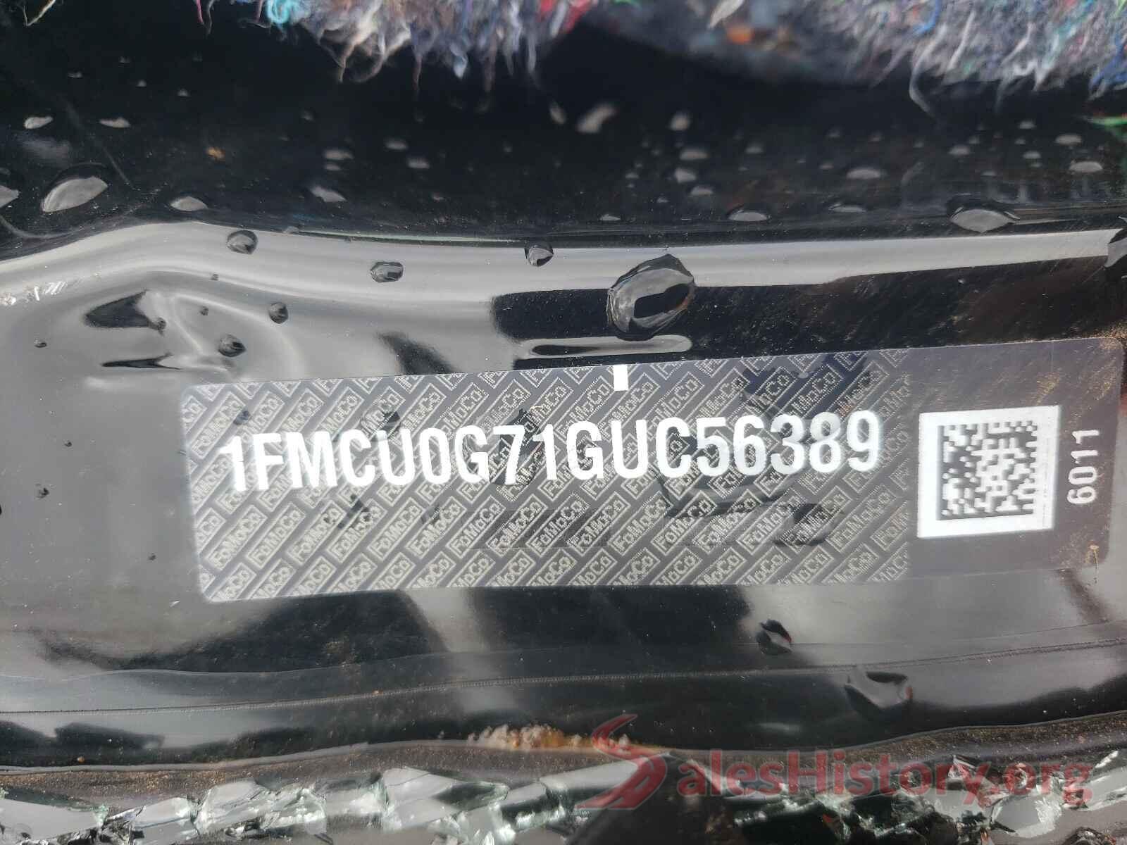 1FMCU0G71GUC56389 2016 FORD ESCAPE