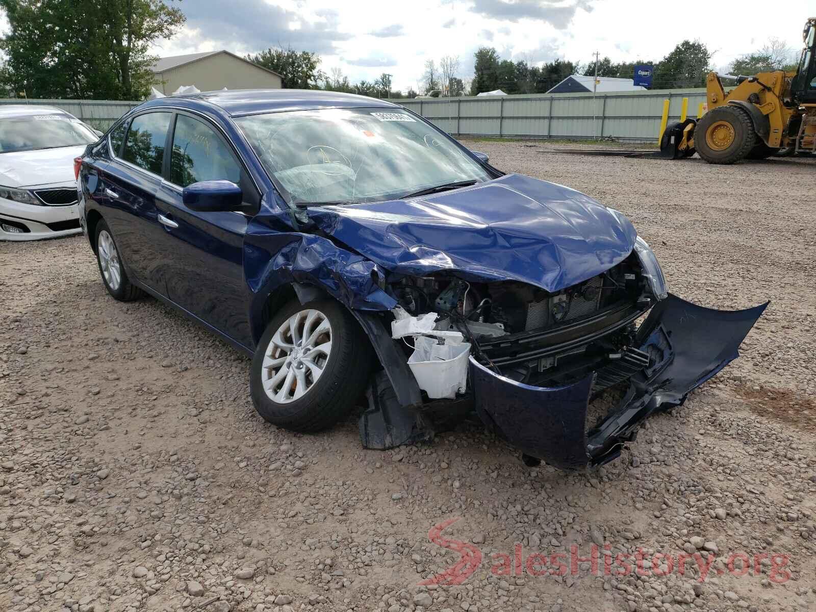 3N1AB7AP4KY340444 2019 NISSAN SENTRA