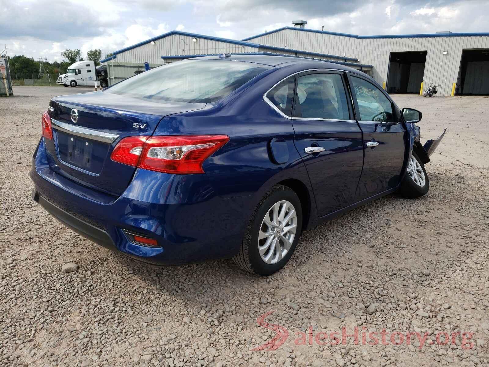 3N1AB7AP4KY340444 2019 NISSAN SENTRA