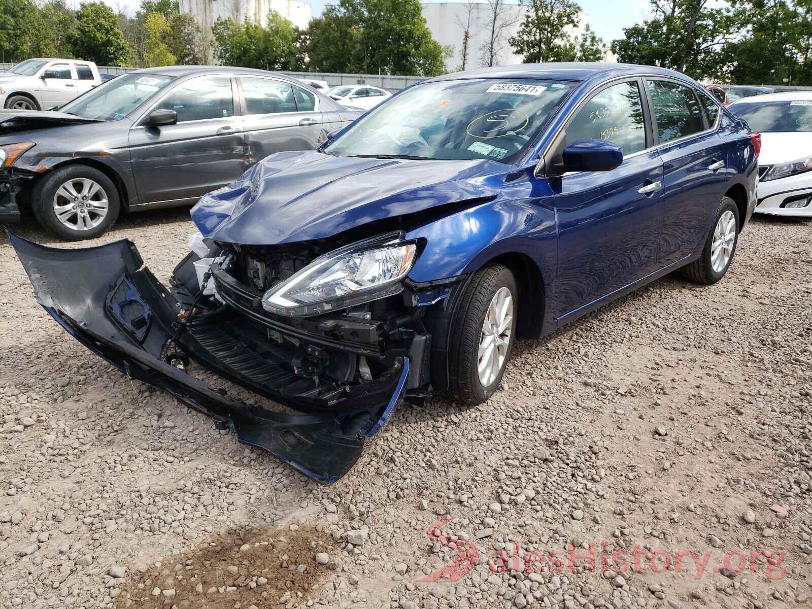 3N1AB7AP4KY340444 2019 NISSAN SENTRA