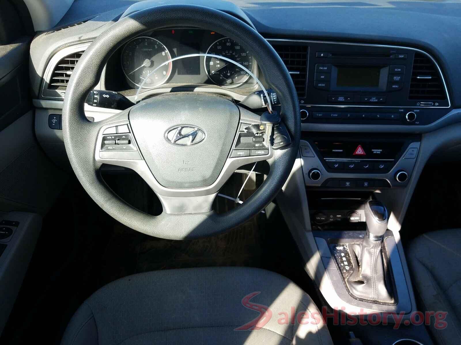 5NPD74LF9HH166424 2017 HYUNDAI ELANTRA