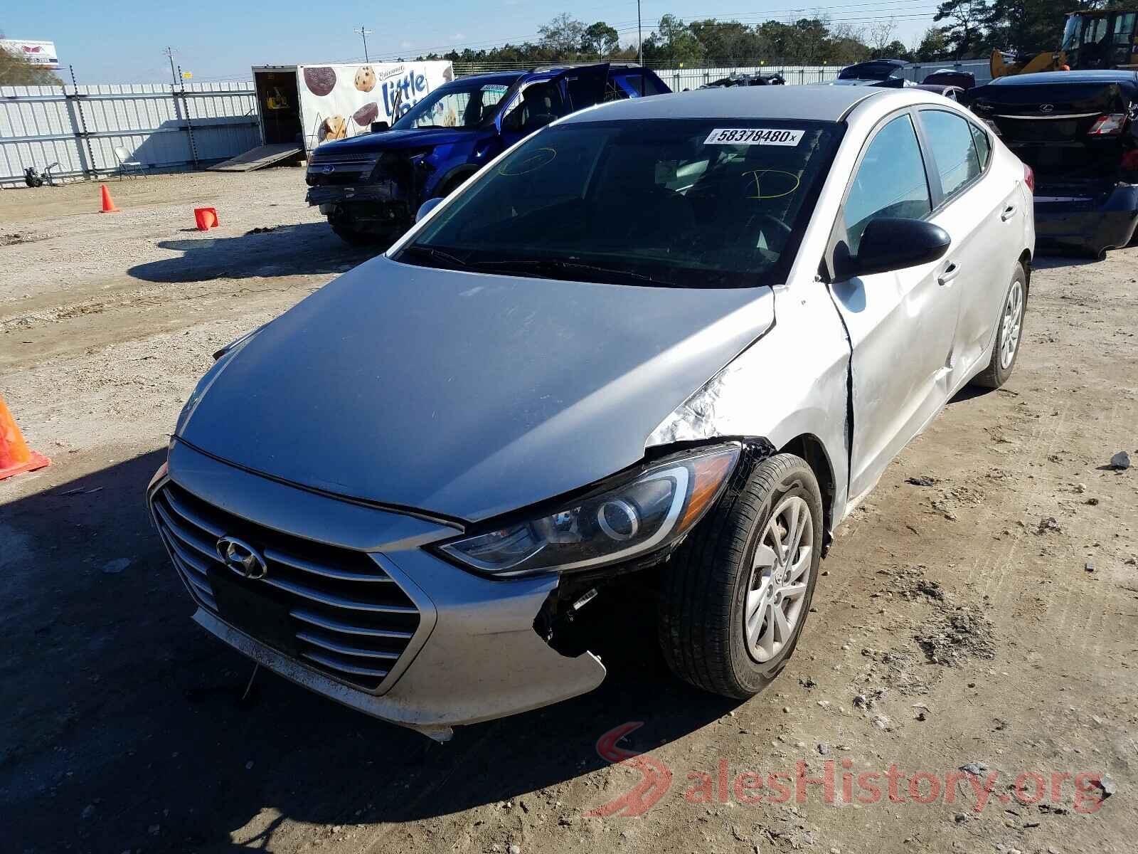 5NPD74LF9HH166424 2017 HYUNDAI ELANTRA