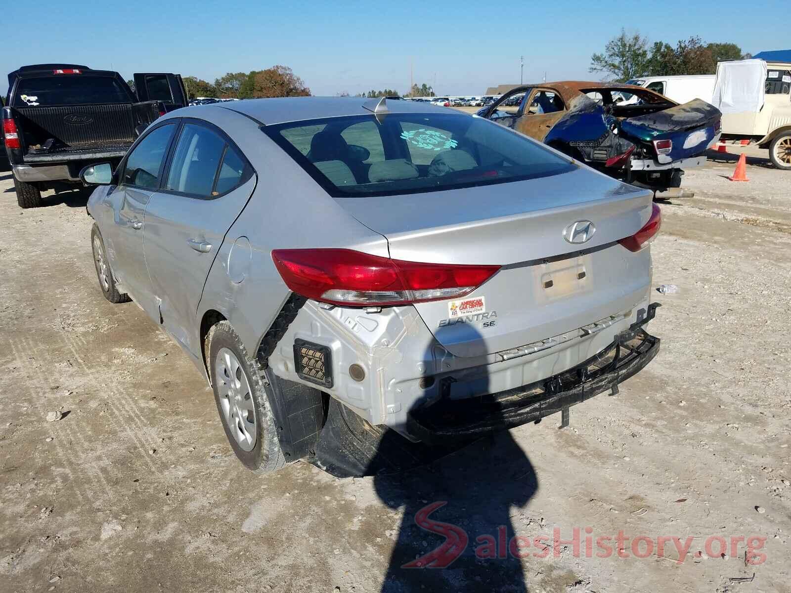 5NPD74LF9HH166424 2017 HYUNDAI ELANTRA