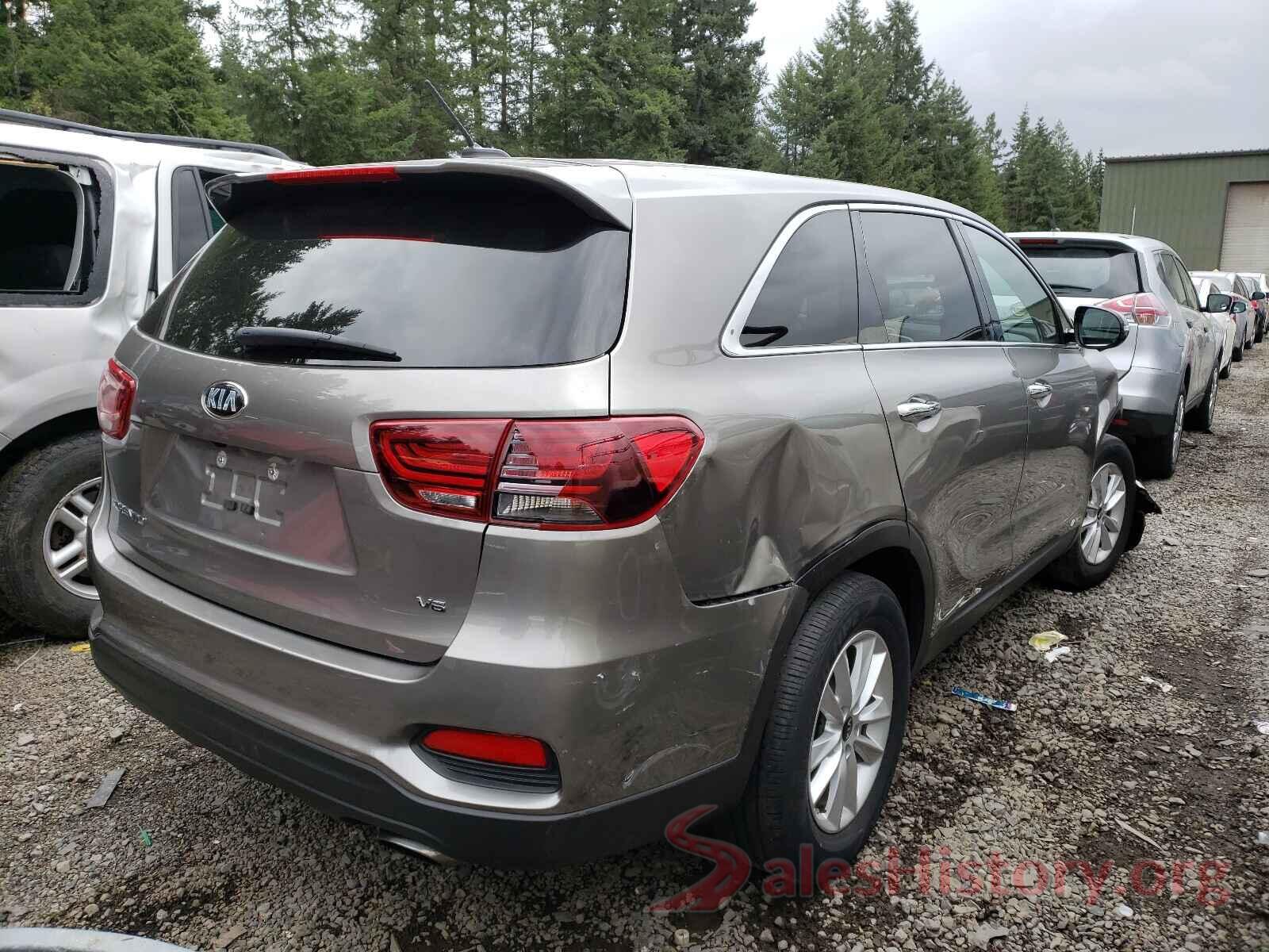 5XYPGDA54KG485056 2019 KIA SORENTO