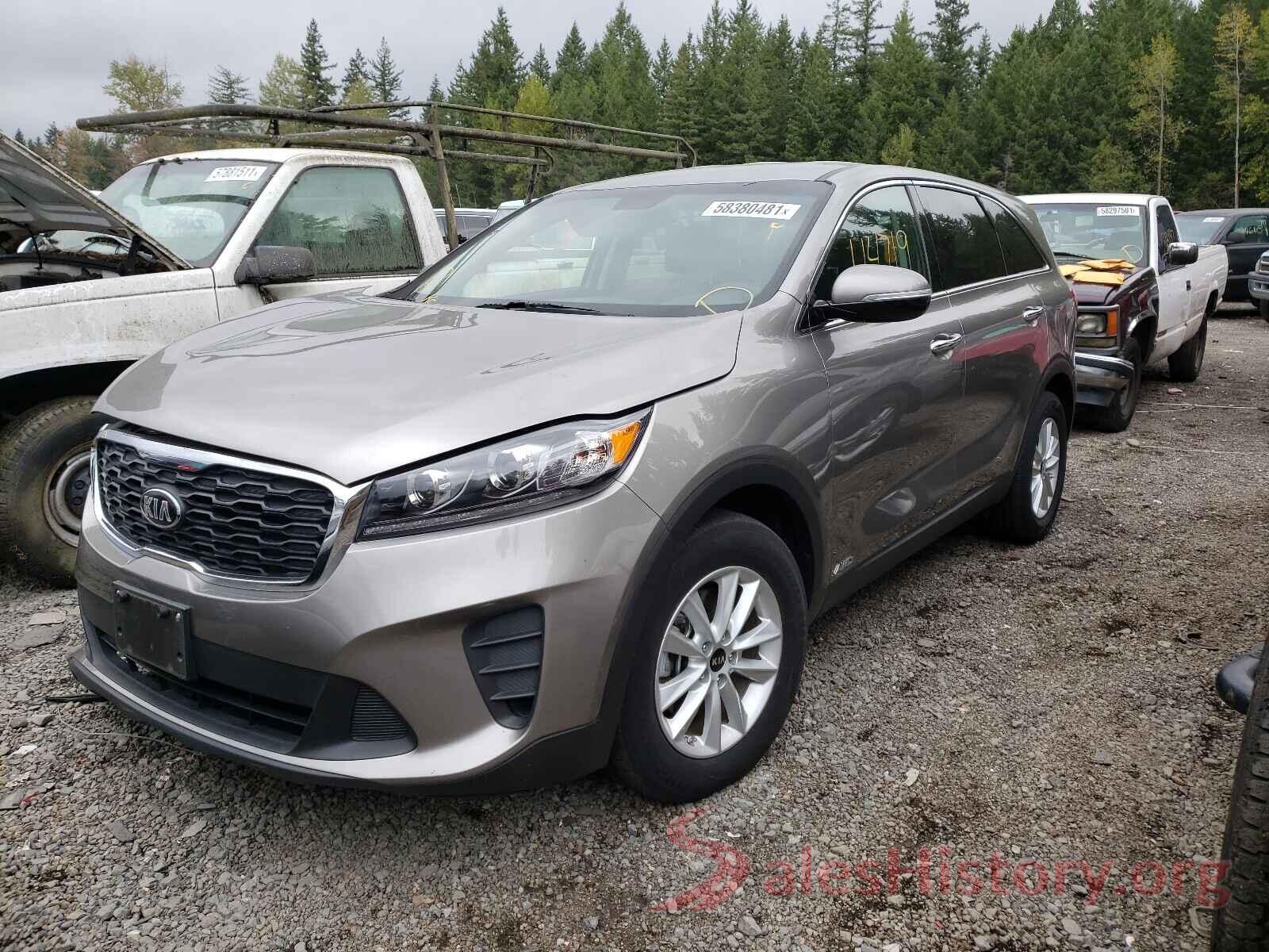 5XYPGDA54KG485056 2019 KIA SORENTO