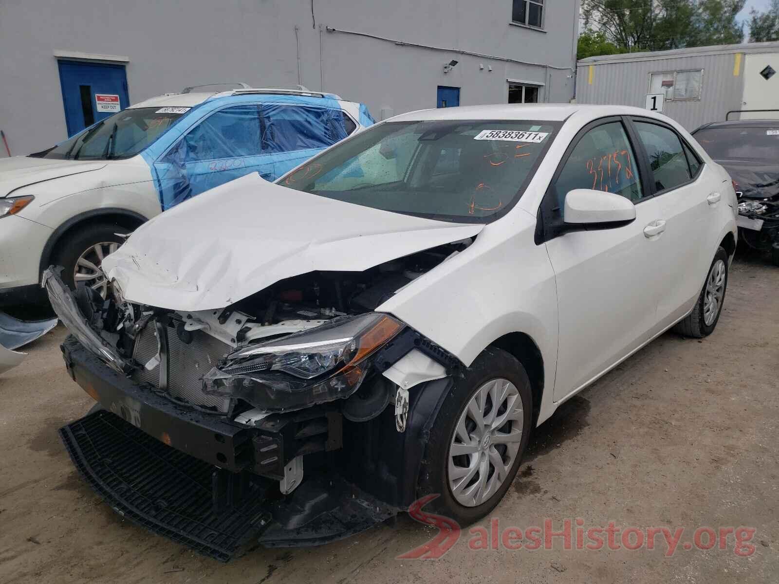 5YFBURHE8KP881654 2019 TOYOTA COROLLA