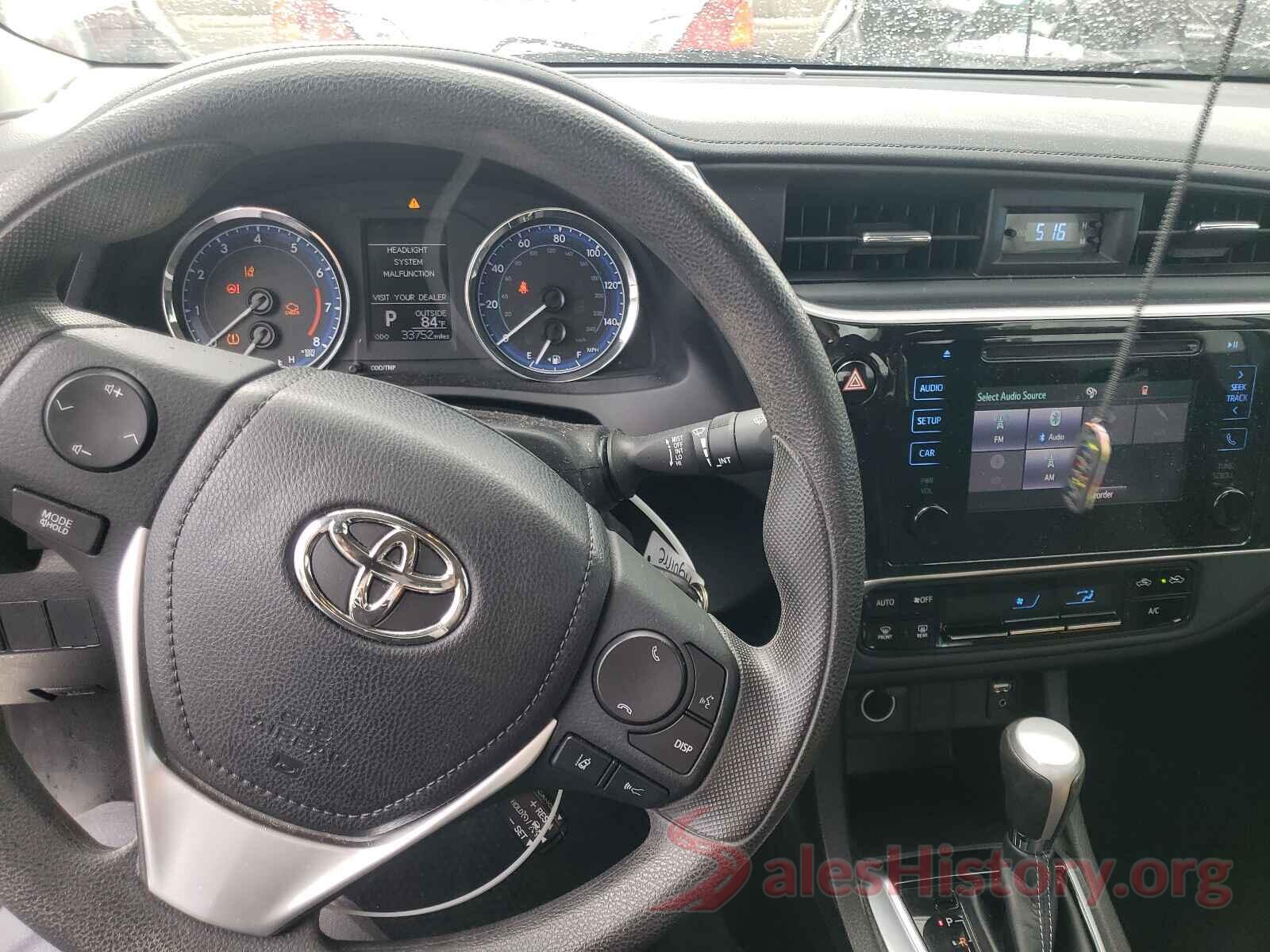 5YFBURHE8KP881654 2019 TOYOTA COROLLA