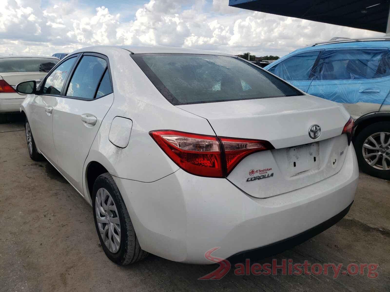 5YFBURHE8KP881654 2019 TOYOTA COROLLA