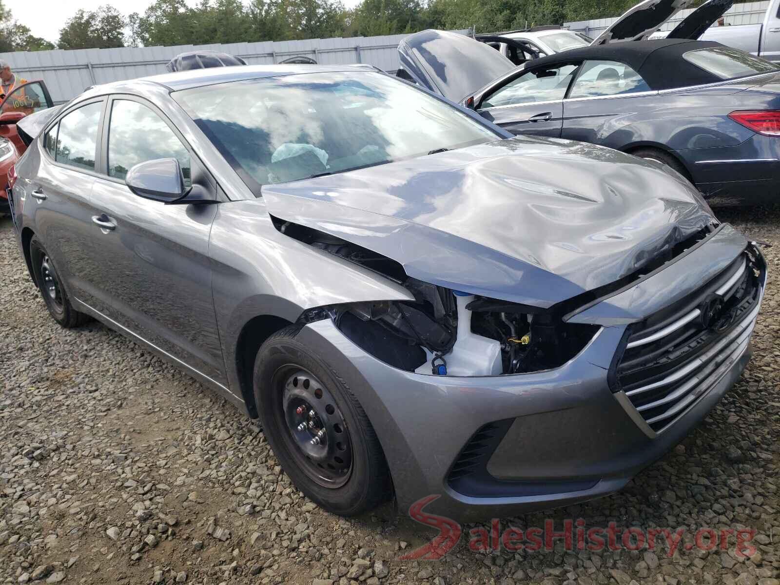 5NPD84LF9JH261407 2018 HYUNDAI ELANTRA