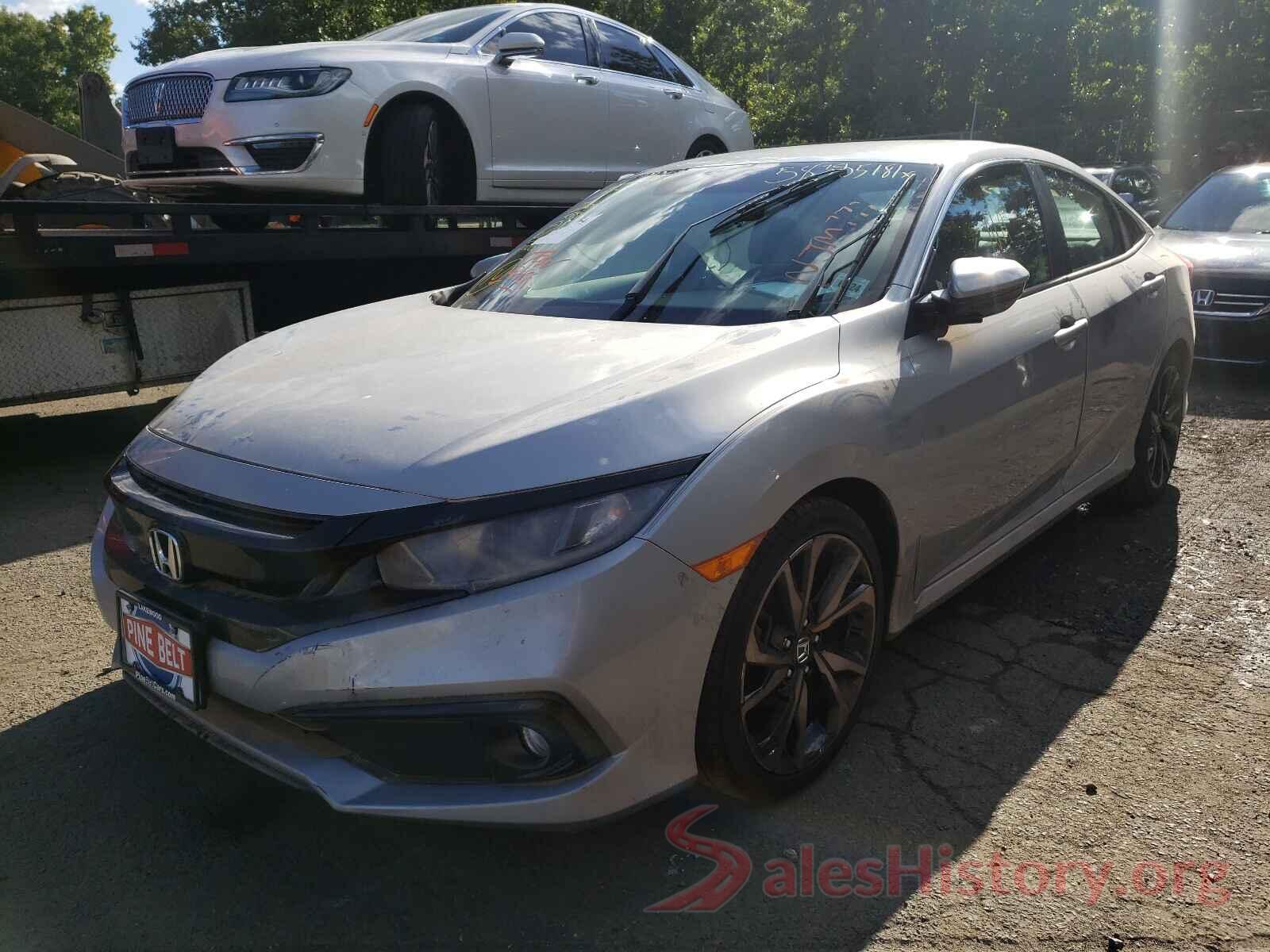 2HGFC2F82KH535390 2019 HONDA CIVIC