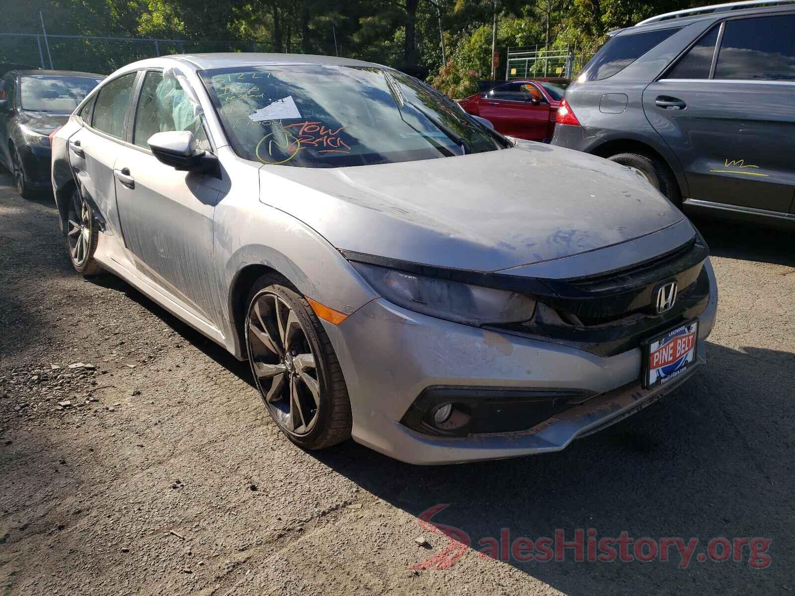 2HGFC2F82KH535390 2019 HONDA CIVIC