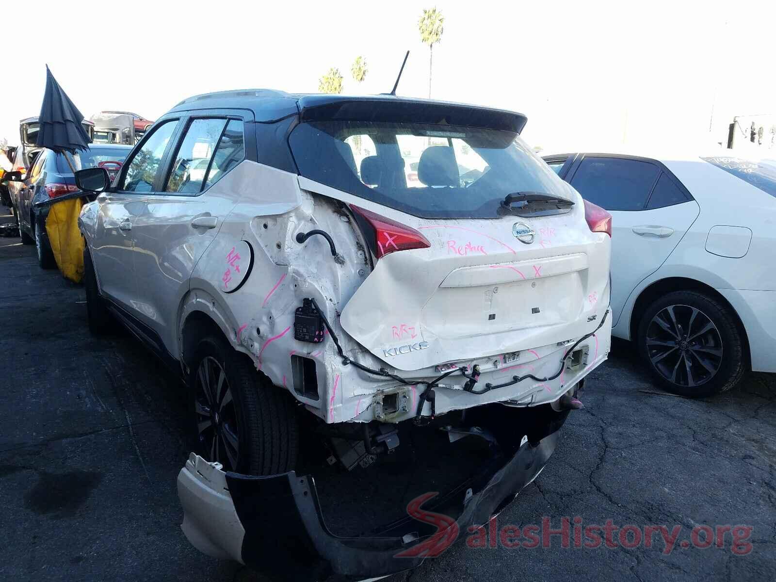 3N1CP5CU7JL511202 2018 NISSAN KICKS